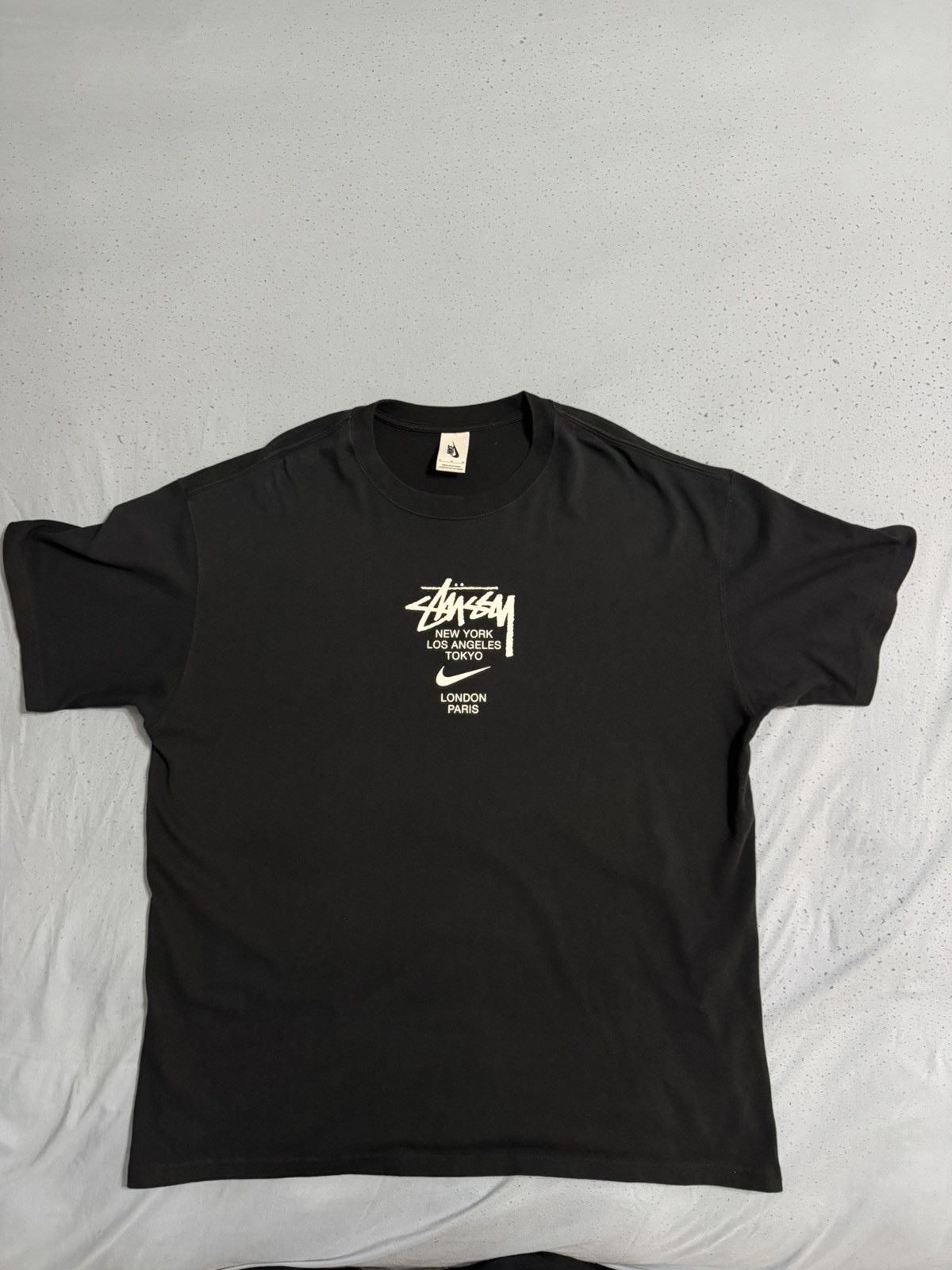 Nike × Stussy Brand New Stussy x Nike UV Crew Black Size X