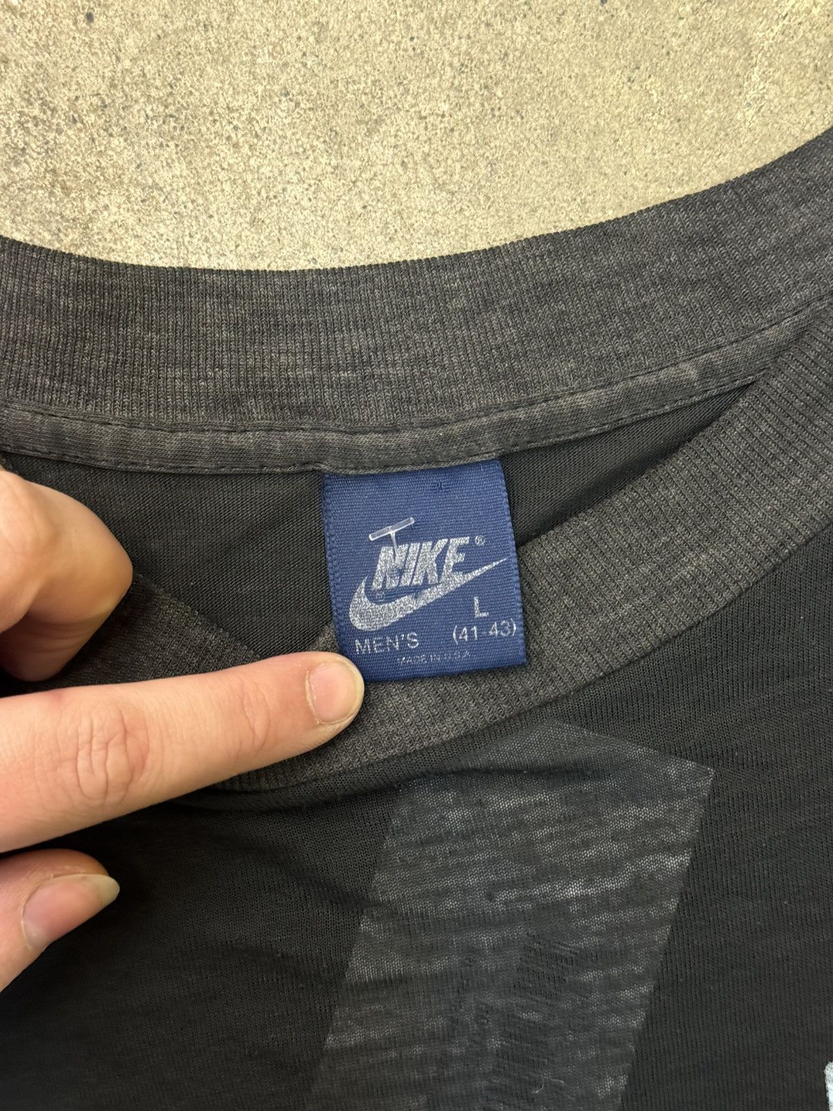 Nike × Vintage 80s Vintage Nike Roots Tee Thin M/L Size US M / EU 48-50 / 2 - 3 Thumbnail