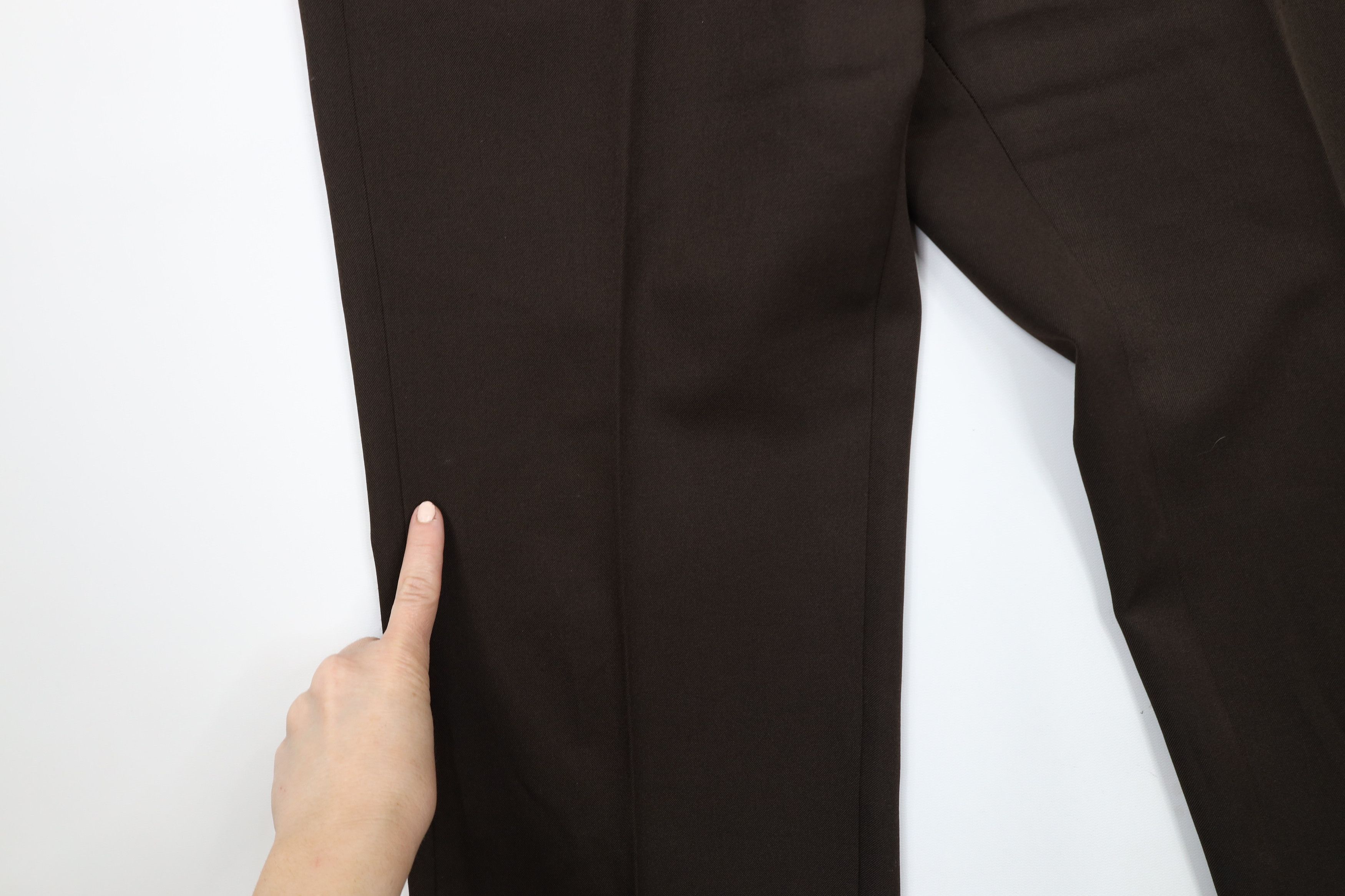 Vintage Vintage 70s Streetwear Wide Leg Bell Bottoms Pants Brown USA Size US 38 / EU 54 - 5 Thumbnail