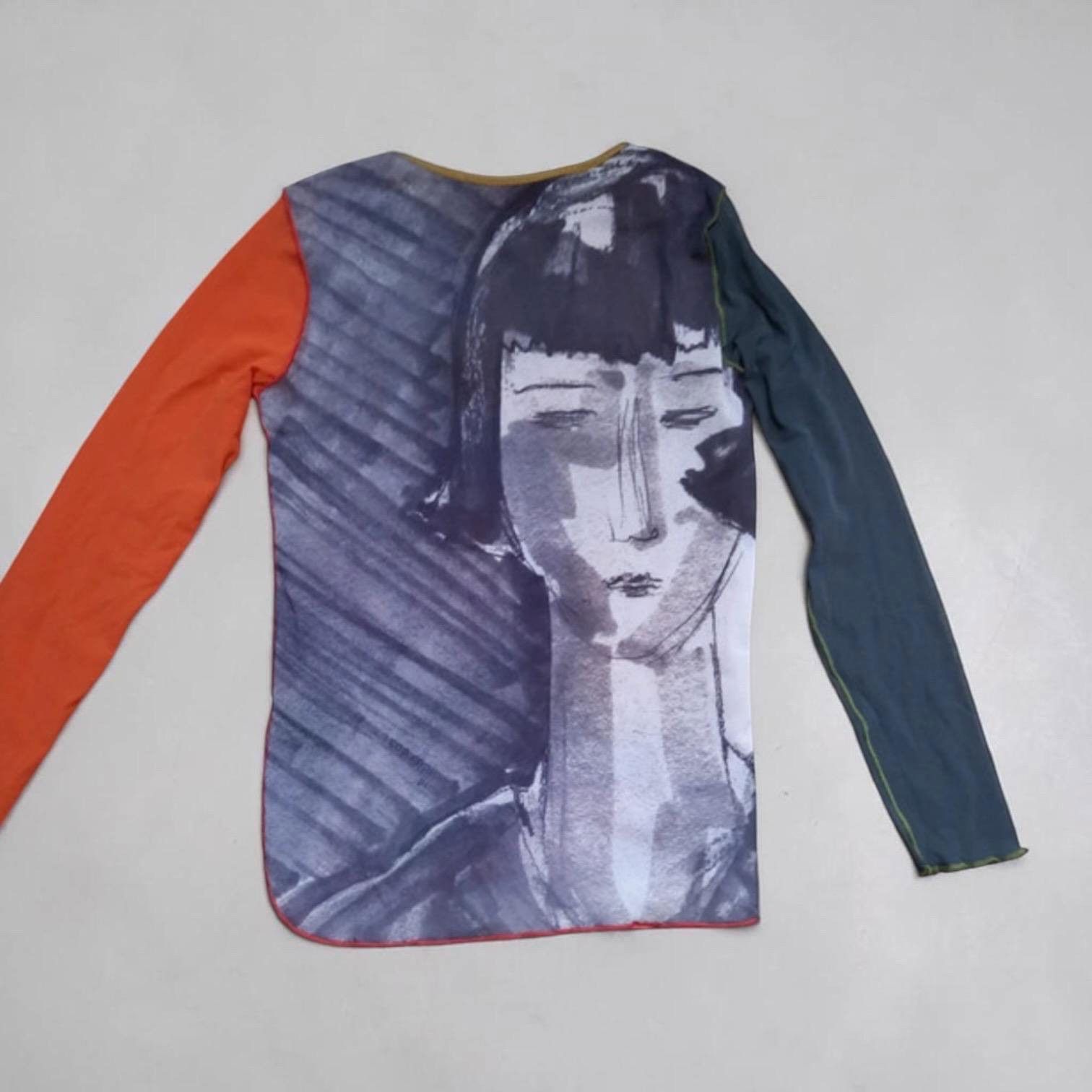 Other The Cop Copine Painted Lady Meshtop Size ONE SIZE - 3 Thumbnail