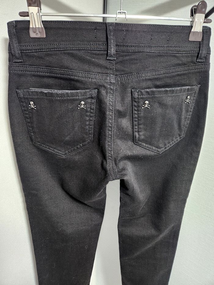 Philipp Plein PHILIPP Plein JEGGINGS BLACK denim jeans Size 25" / US 0 / IT 36 - 7 Thumbnail