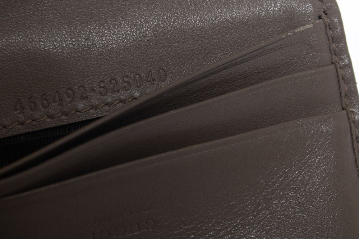 Gucci Gucci, GG marmont wallet in liver color Size ONE SIZE - 6 Thumbnail