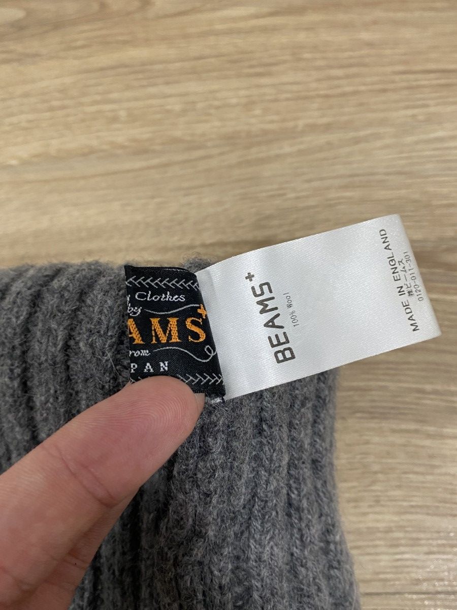 Beams Plus × Japanese Brand 🇯🇵Beams Plus English Wool Rib Knitted Japanese Hat Watch Cap Size ONE SIZE - 3 Thumbnail