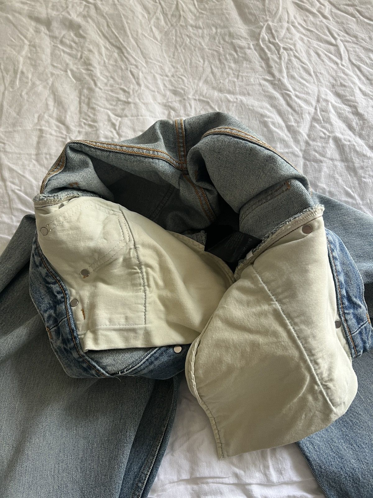 Balenciaga Balenciaga Baggy Jeans Washed Blue Color XS Size US 30 / EU 46 - 15 Thumbnail