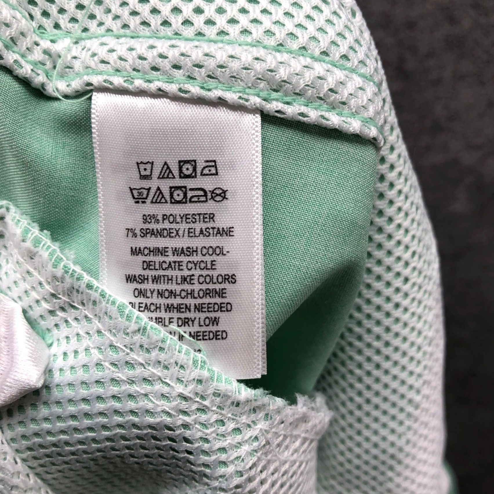 Panama Jack Panama Jack Performance Shorts Mens 33 Mint Green 7'' Inseam Flat Front Golf Casual Outdoor Sports Size US 33 - 5 Thumbnail