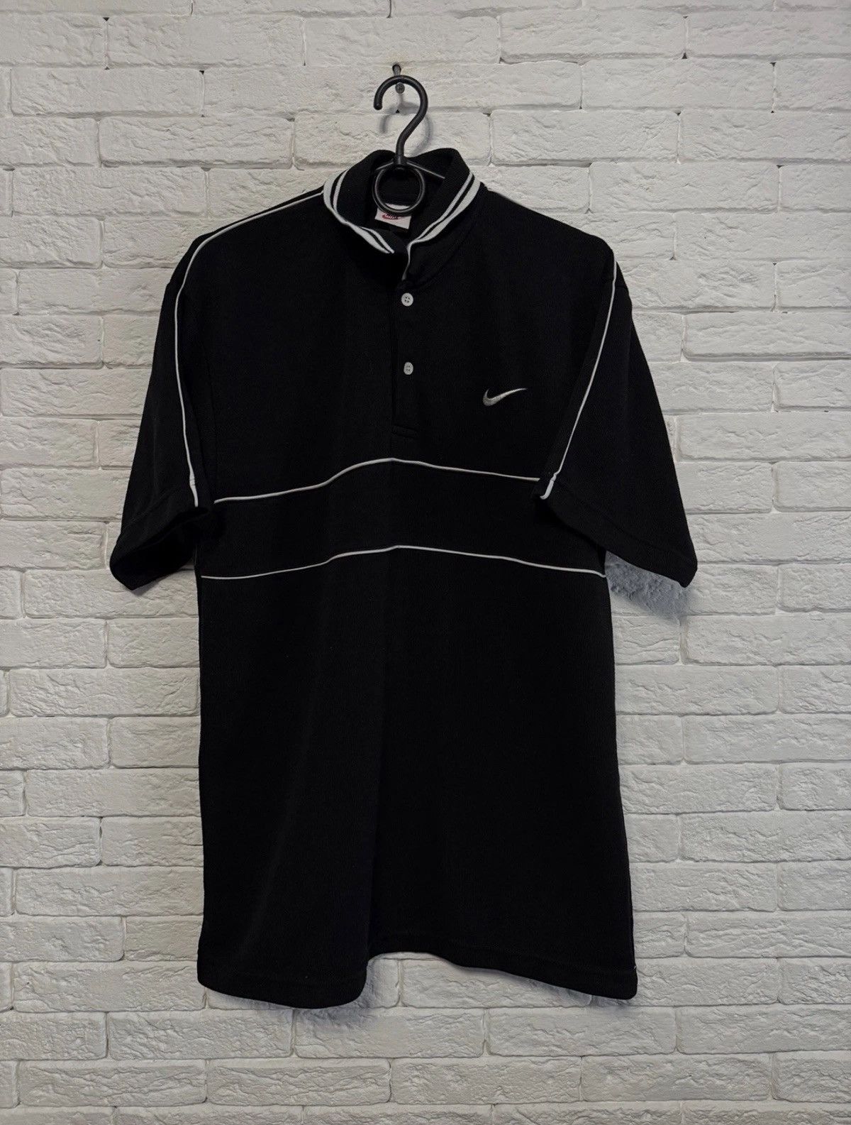 Nike Nike Vintage Polo Tshit Sz M - L Size US M / EU 48-50 / 2 - 1 Thumbnail