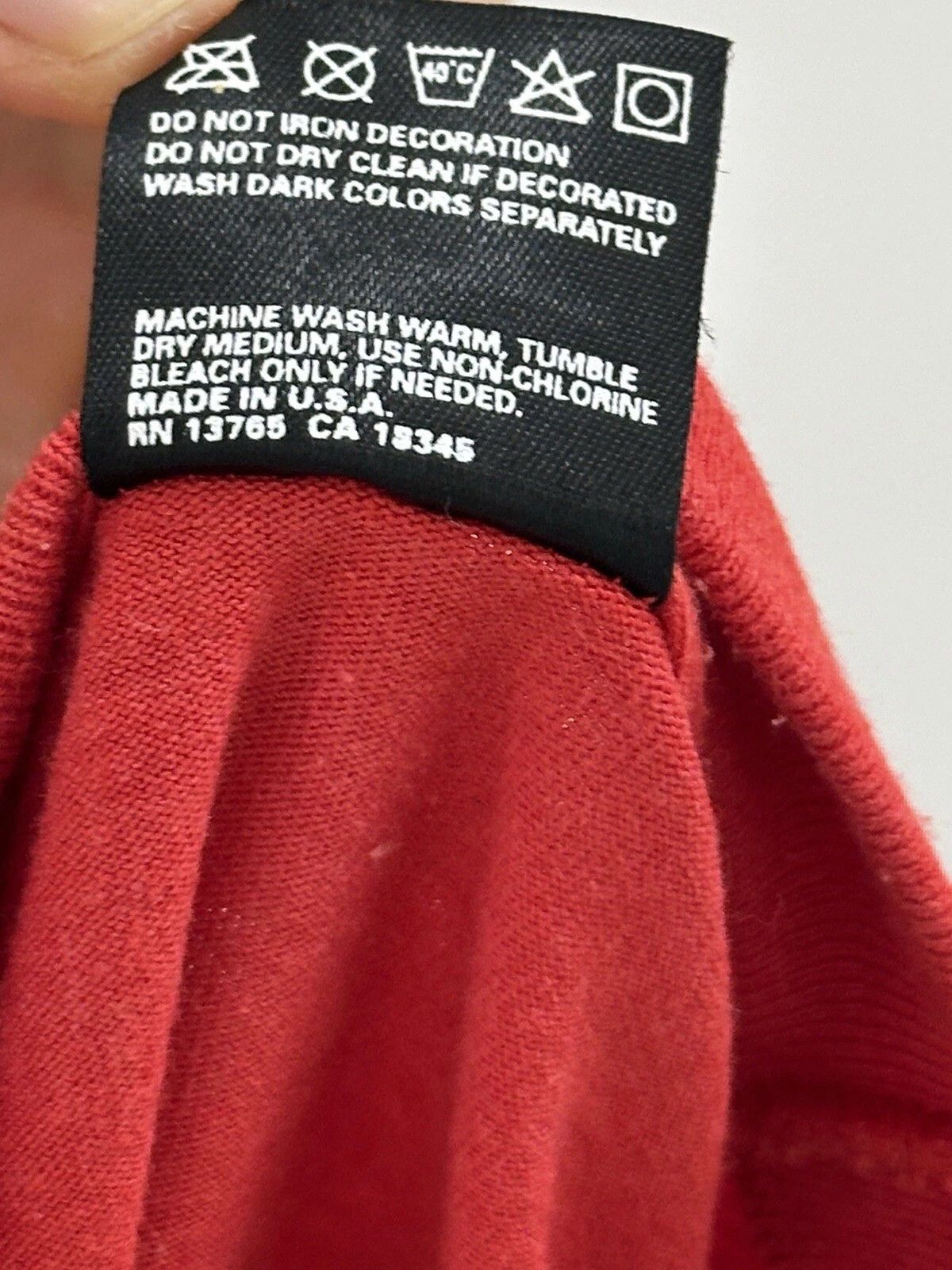 Fruit Of The Loom Vintage 1990s Indiana University Shirt Single Stitch NCAA Size US M / EU 48-50 / 2 - 11 Thumbnail