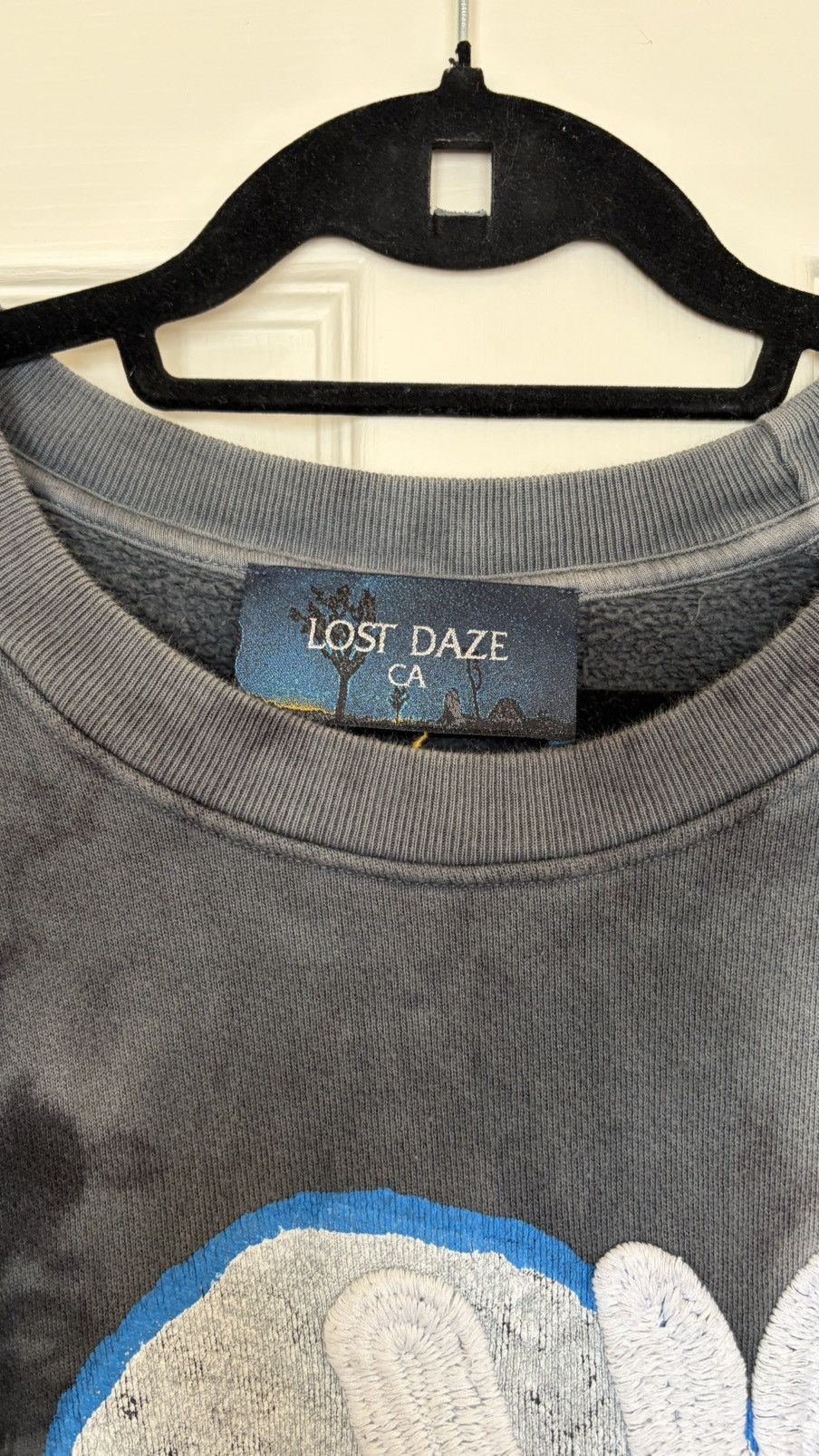 Lost Daze Lost Daze CA Don’t Look At Me Skull Sweatshirt Size L Size US L / EU 52-54 / 3 - 5 Thumbnail