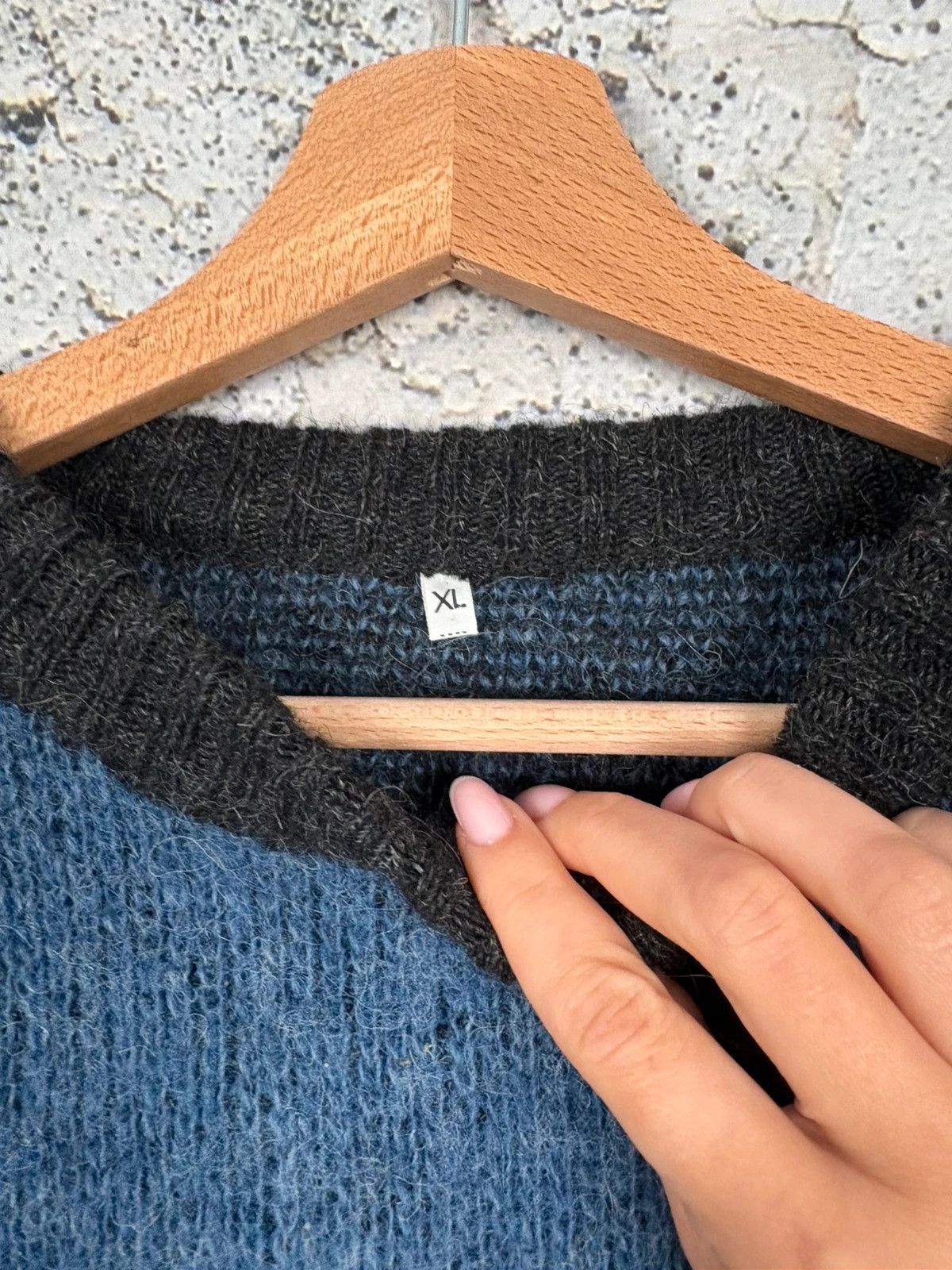 Vintage Vintage Iceland Sweater Avant Garde Handmade Archive 90s Size US XL / EU 56 / 4 - 2 Thumbnail