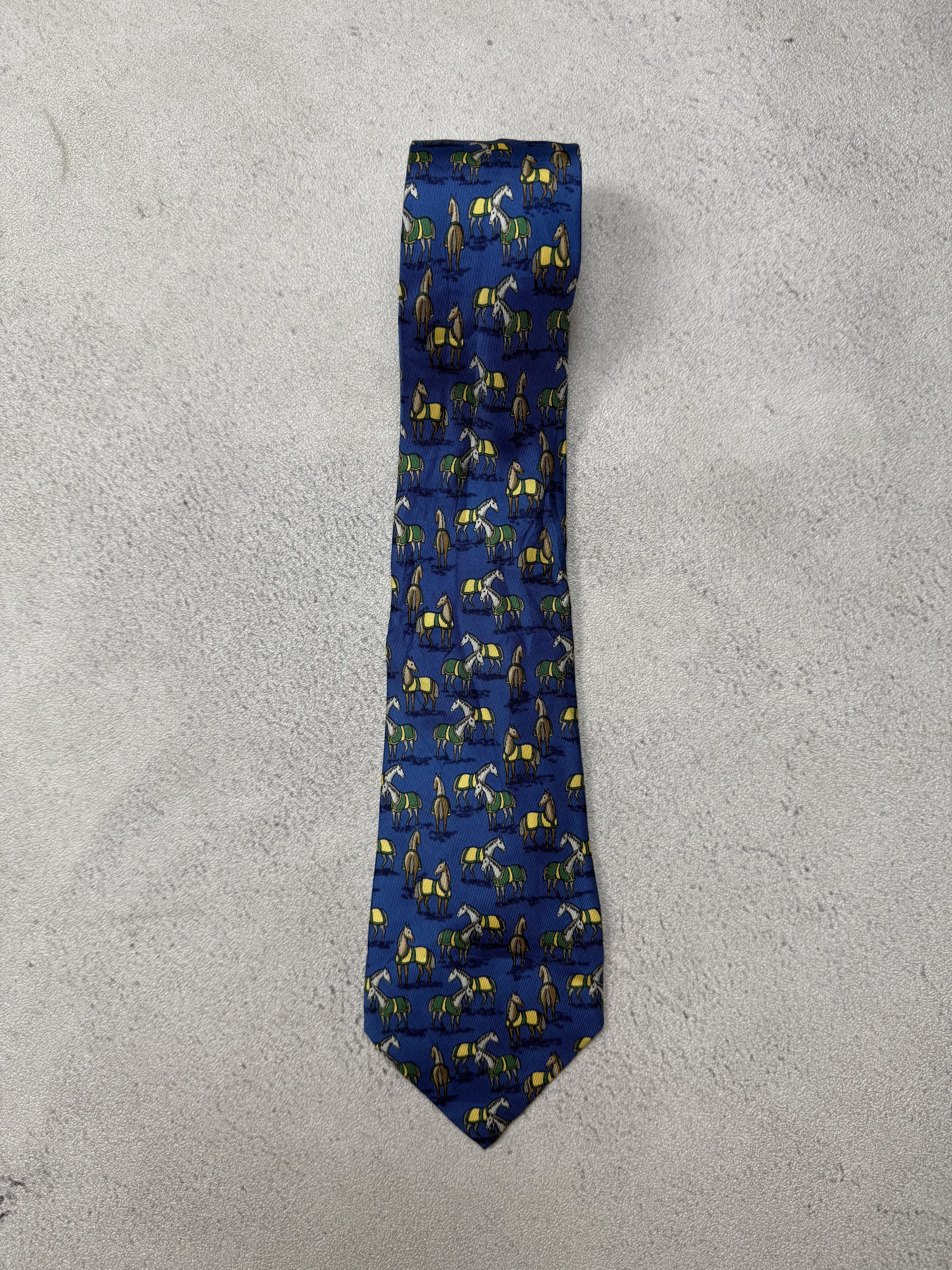 Hermes Hermes Paris Silk Ties Size ONE SIZE - 2 Thumbnail