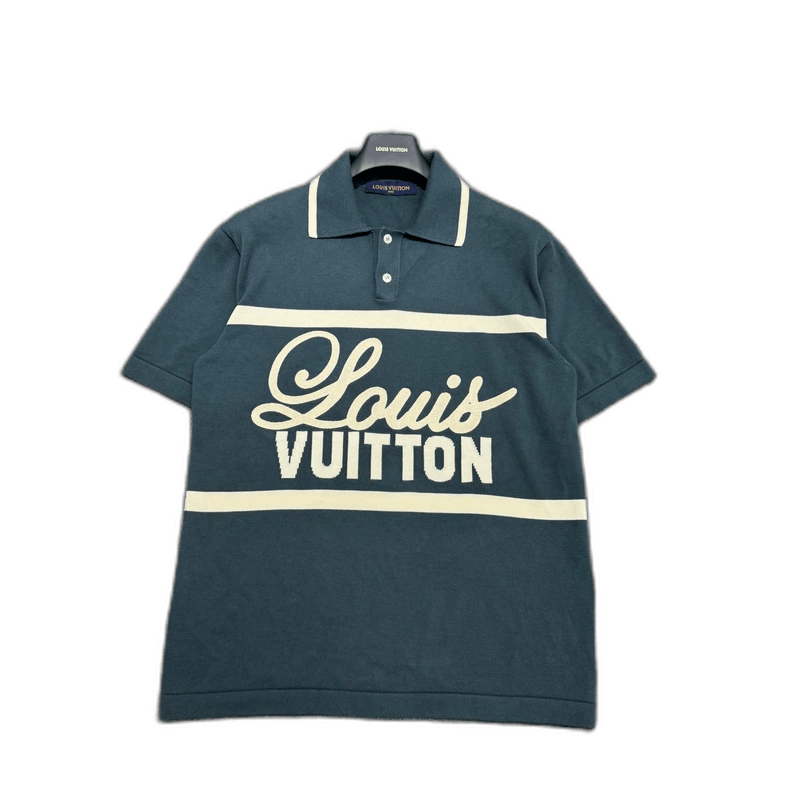 Louis Vuitton Louis Vuitton Embroidered Letter Short Sleeve Top Size US M / EU 48-50 / 2 - 1 Thumbnail