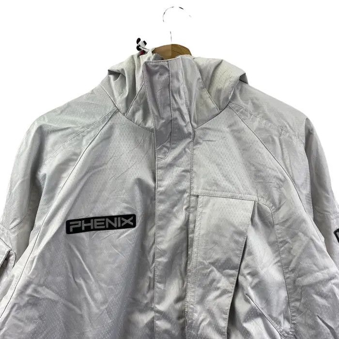 Asics Vtg 90’ PHENIX SKI CLUB Japan Ski Winter White Windbreaker Size US L / EU 52-54 / 3 - 2 Thumbnail