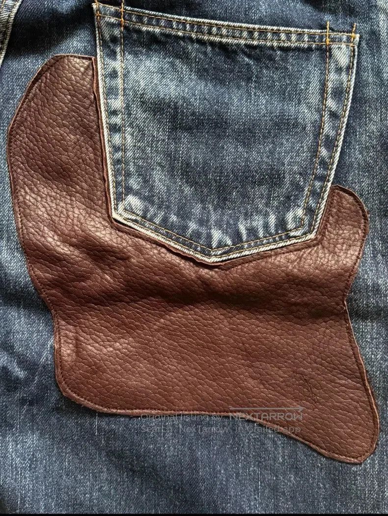 Yohji Yamamoto Yohji Yamamoto Y's SS04 Patchwork Jeans. Size US 32 / EU 48 - 5 Thumbnail