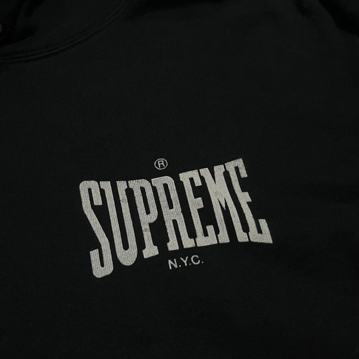 Supreme SUPREME BLEACHED HOOD SWEATSHIRT SS21 Size US L / EU 52-54 / 3 - 3 Thumbnail