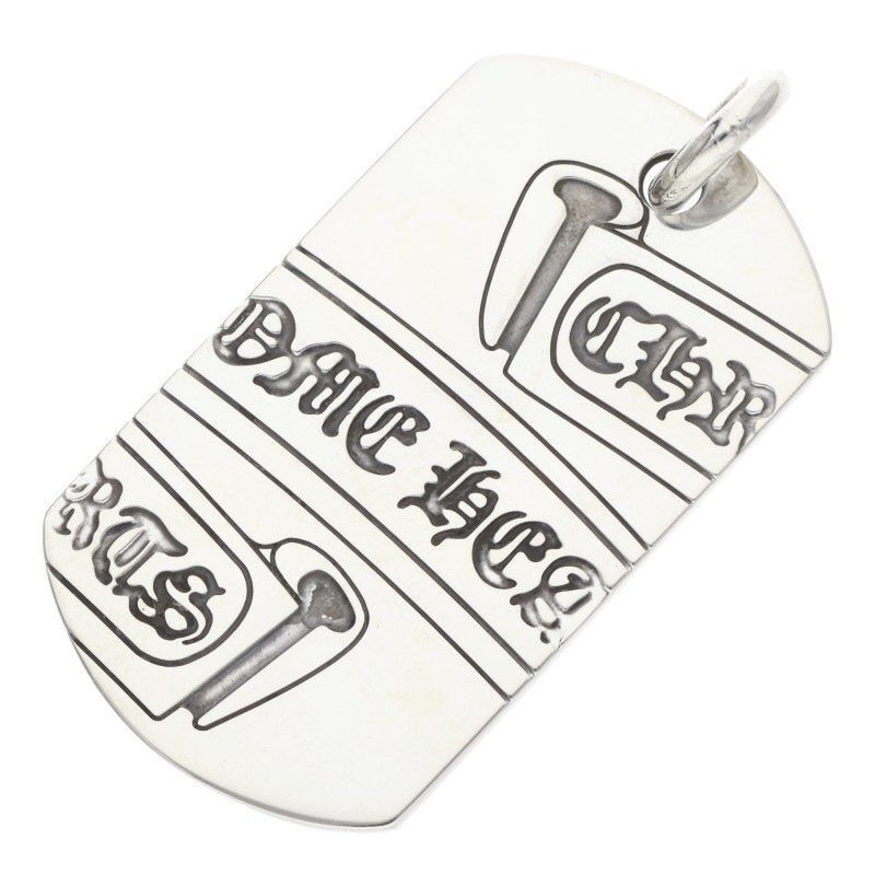 Chrome Hearts Large Dog Tag Necklace Tokyo