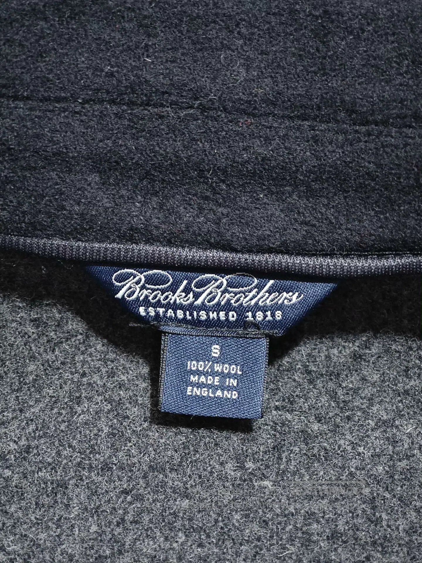 Brooks Brothers Brooks Brothers Black Wool Jacket Coat. Size US S / EU 44-46 / 1 - 7 Thumbnail