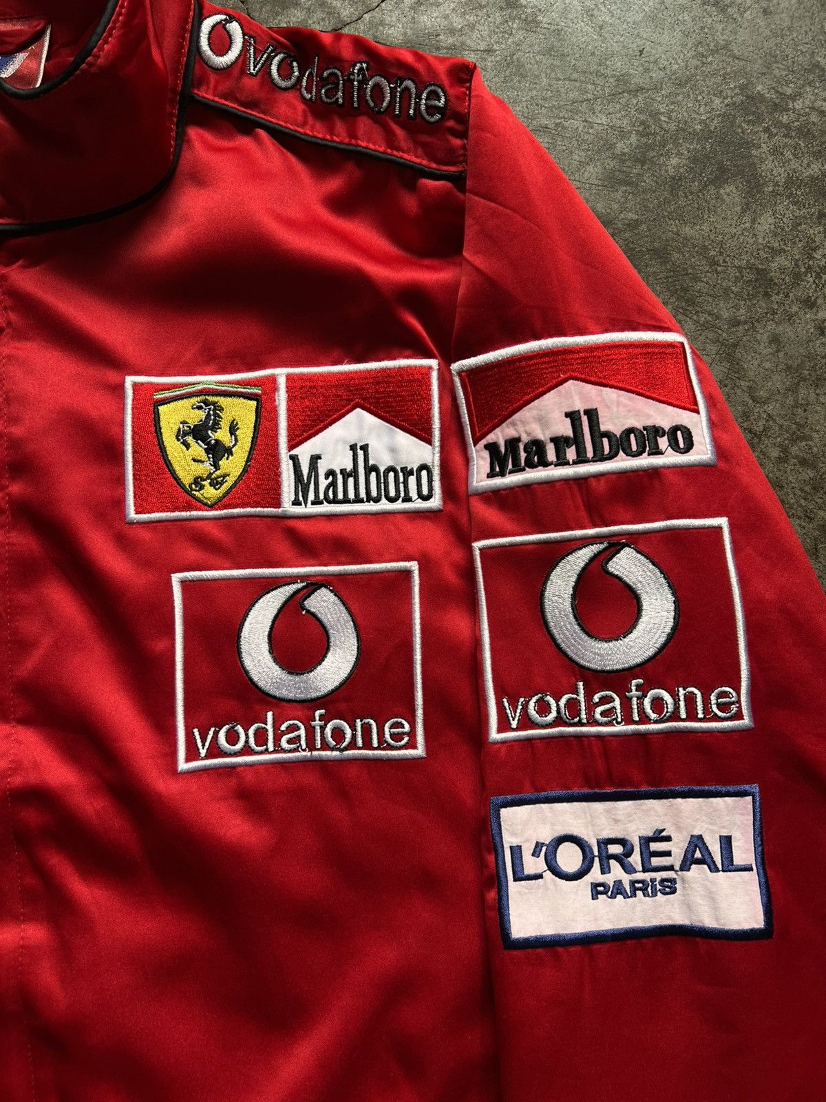 Marlboro Vtg Marlboro F1 Bomber Size US S / EU 44-46 / 1 - 5 Thumbnail