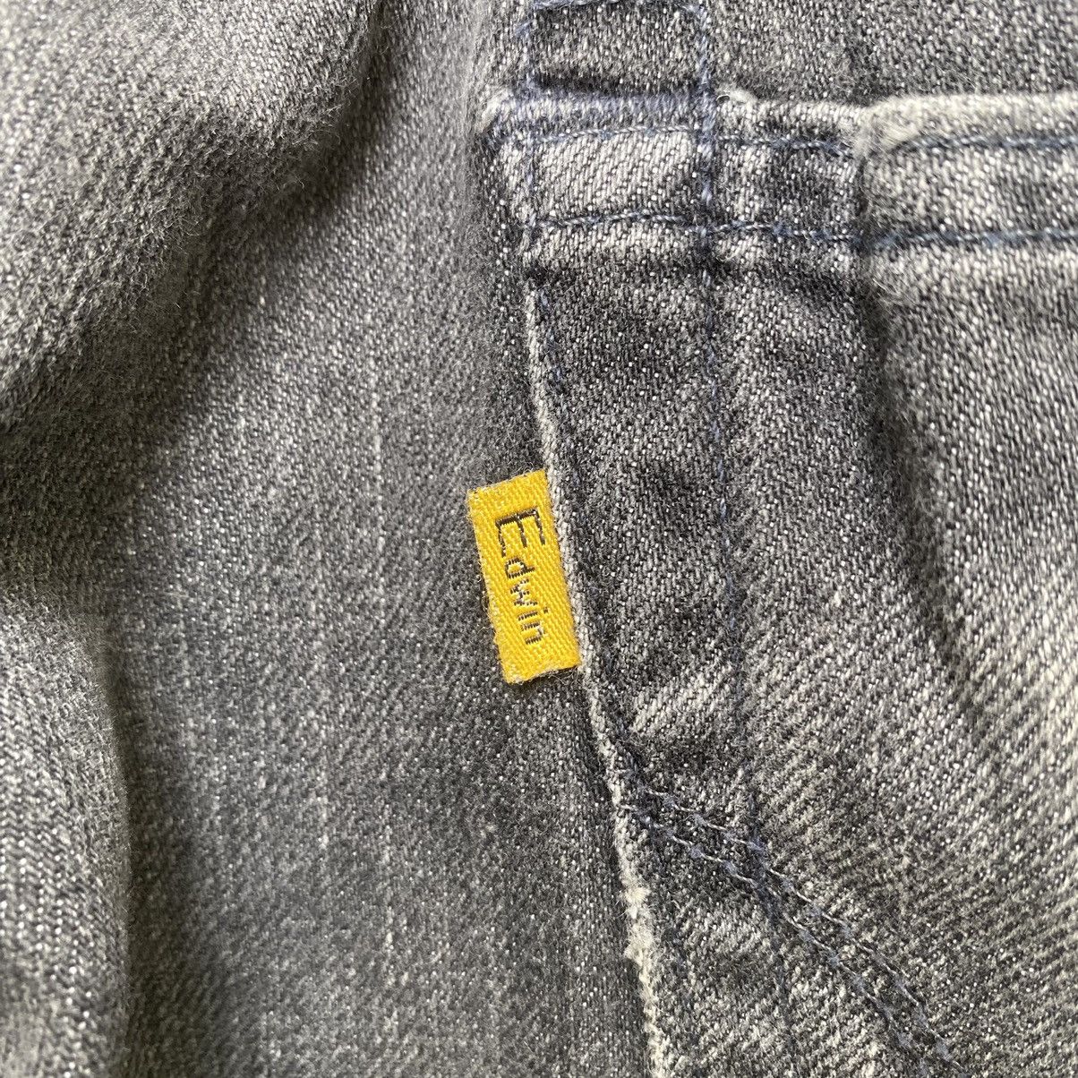 Japanese Brand Edwin E Function Engineered Denim Curved Leg Faded Jeans Size US 29 - 14 Thumbnail