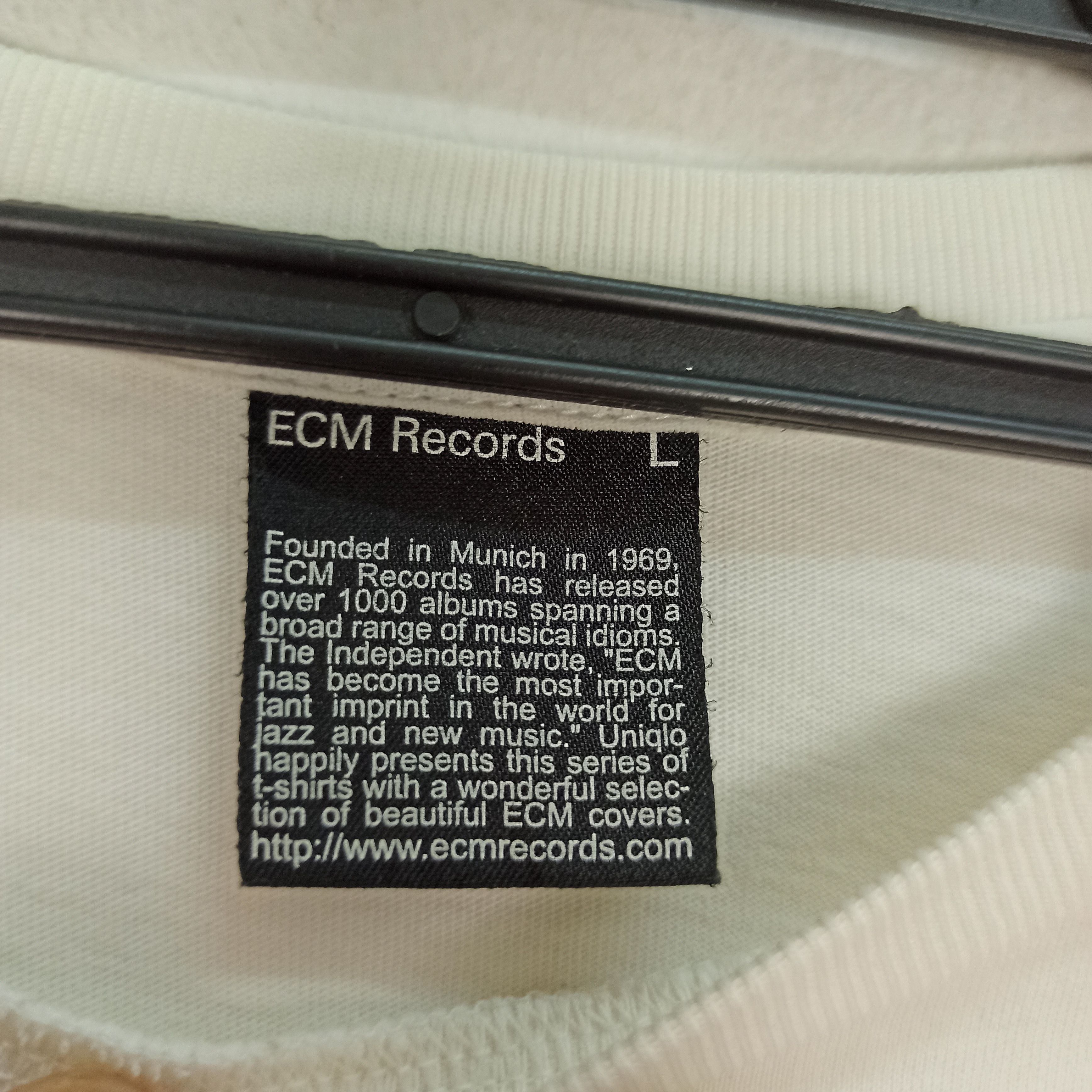 Band Tees Rare Collin Walcott Works ECM Record Promo Tshirt Size US L / EU 52-54 / 3 - 5 Thumbnail