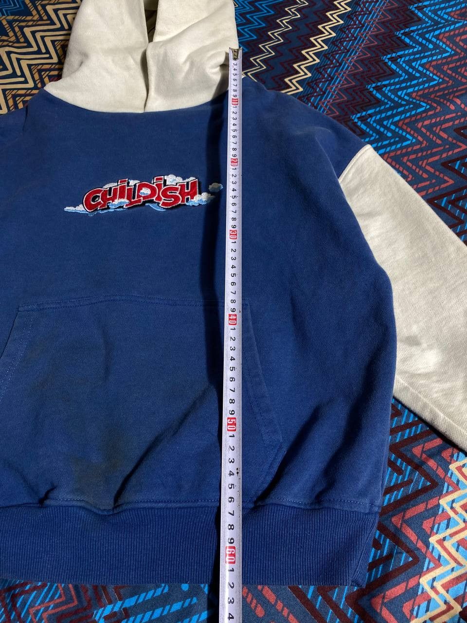 CHILDS × Vintage Childish Theme Park Big Logo Blue Hoodie Vintage Size US S / EU 44-46 / 1 - 23 Thumbnail