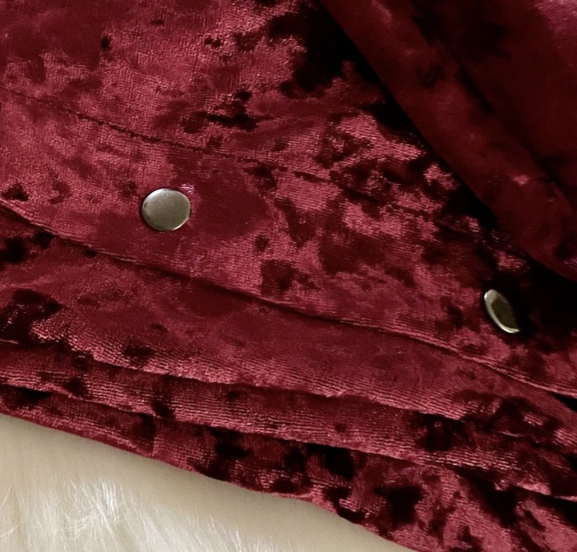 Other BSBW CRUSHED VELVET VERSATILE SNAP BUTTON PANTS Size 22" - 3 Thumbnail