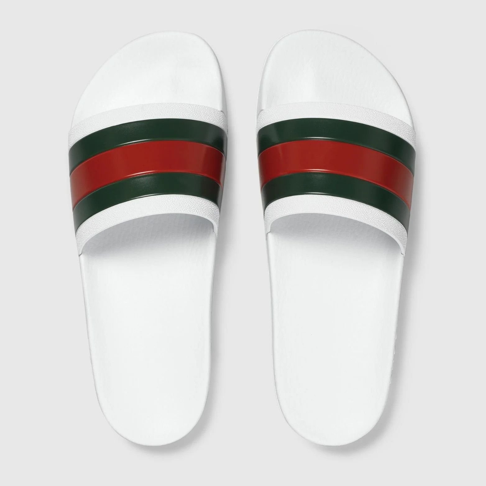 Gucci Gucci Pursuit Pool Web Rubber Slides Size US 11.5 / EU 44-45 - 2 Thumbnail