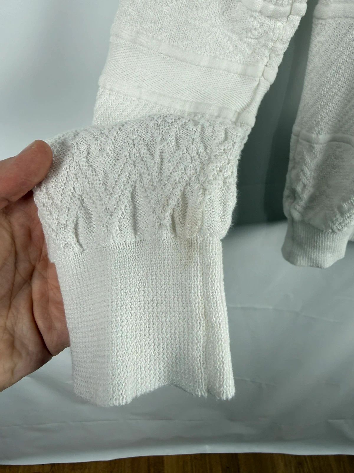 BERNINGS SHO Sho Bernings White Cardigan Made In Japan size M Size US M / EU 48-50 / 2 - 7 Thumbnail