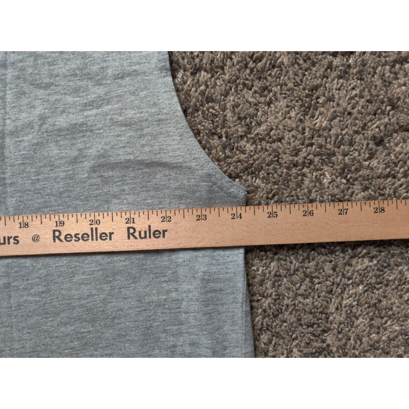 Reebok Reebok Shirt Adult Mens XL Solid Gray Embroidered Logo Size US XL / EU 56 / 4 - 7 Thumbnail