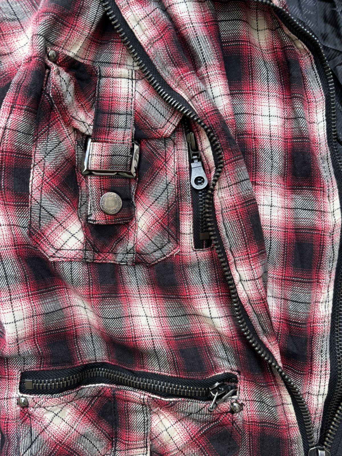 In The Attic 00s In the Attic Plaid Double Layer Pocket Detailing Jacket Size US S / EU 44-46 / 1 - 4 Thumbnail