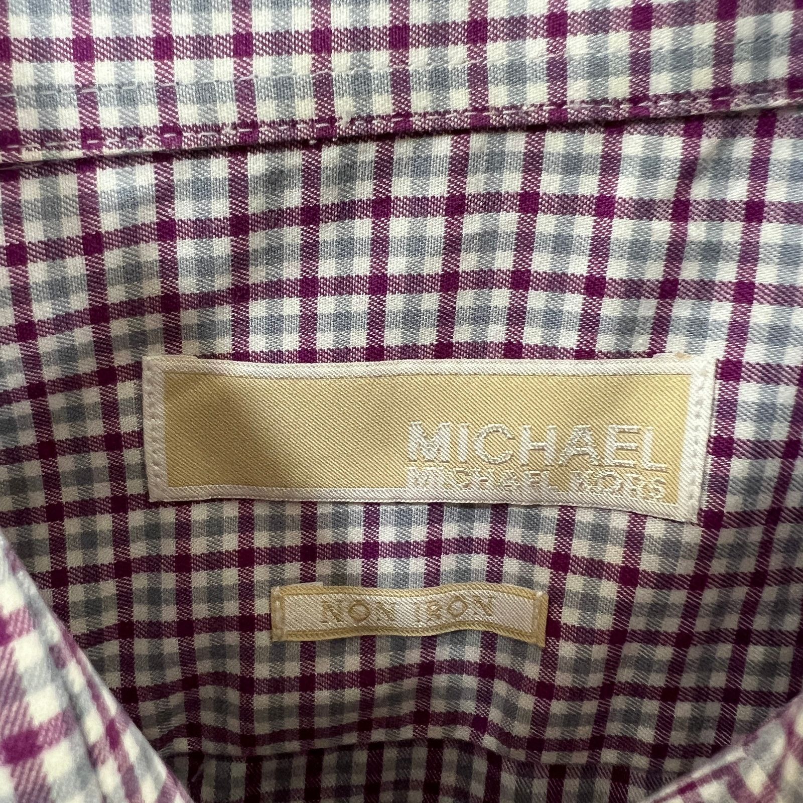 Michael Kors Michael Kors Button Up Shirt Adult Size 32/33 Long Sleeve Size US S / EU 44-46 / 1 - 3 Thumbnail