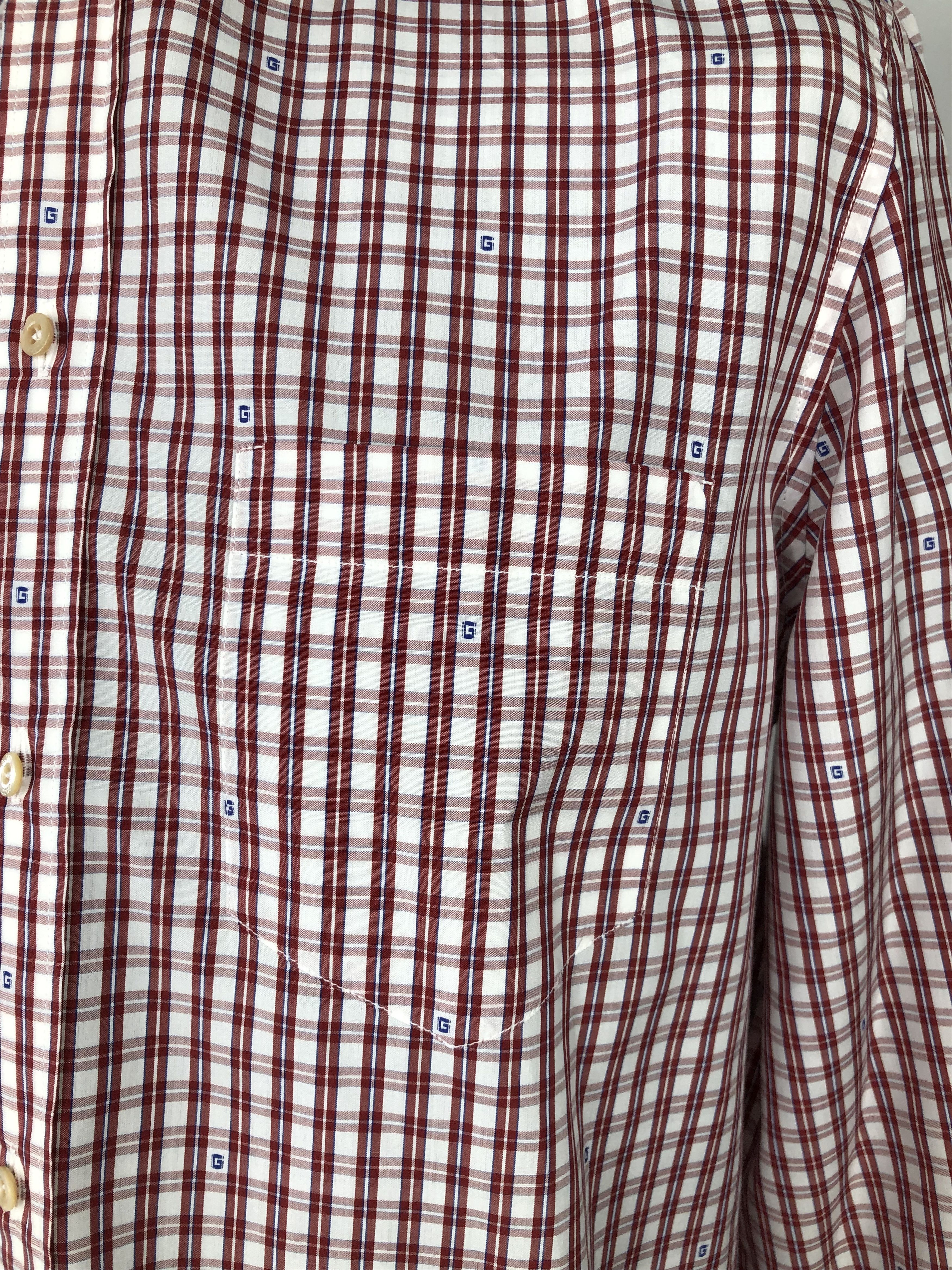 Gucci Gucci Checkered 'G' Shirt Size US L / EU 52-54 / 3 - 3 Thumbnail