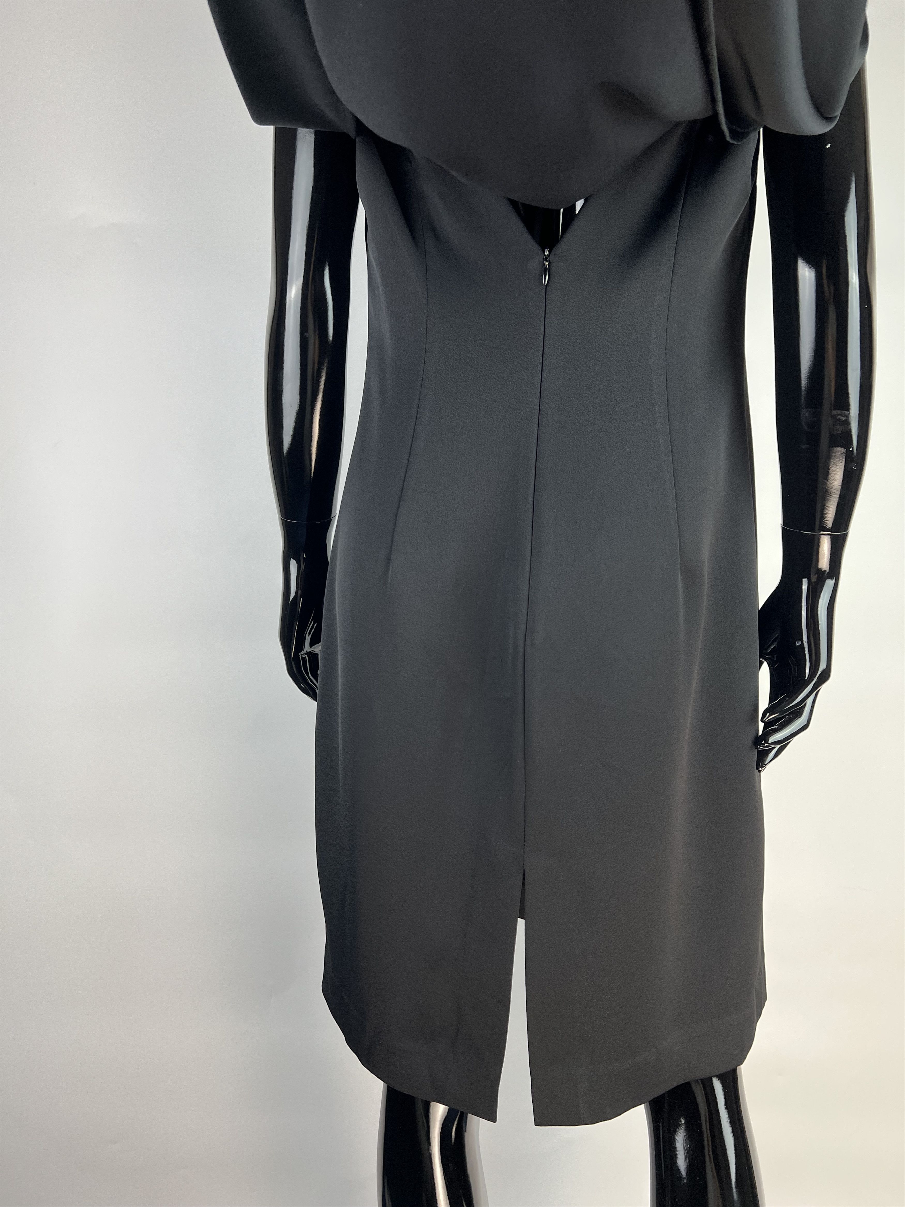 TWINSET Twin-Set Black Sleeveless Dress Size L Size L / US 10 / IT 46 - 7 Thumbnail