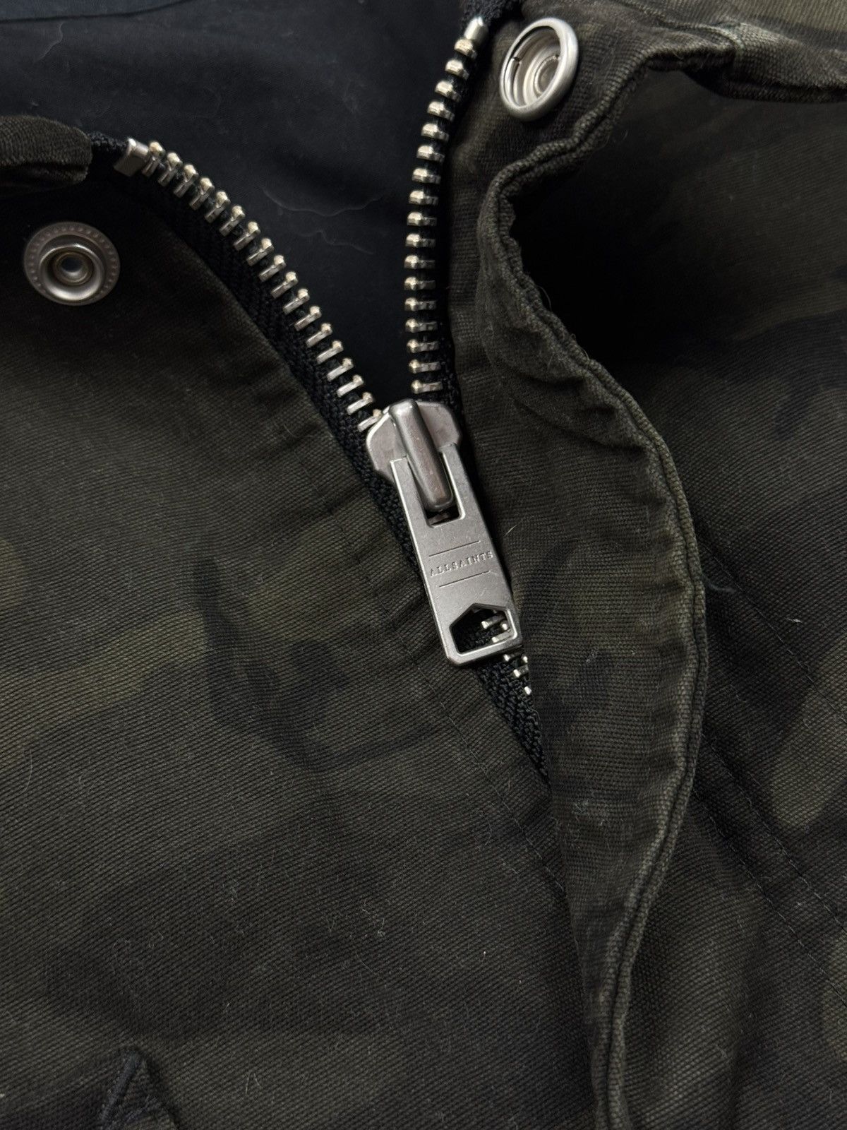 Allsaints AllSaints Ronin Camouflage Heavy Cotton Jacket Size US M / EU 48-50 / 2 - 12 Thumbnail