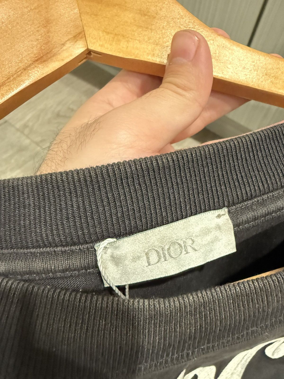 Dior Dior 1947 Black Embroidered T Shirt Size US XXL / EU 58 / 5 - 6 Thumbnail