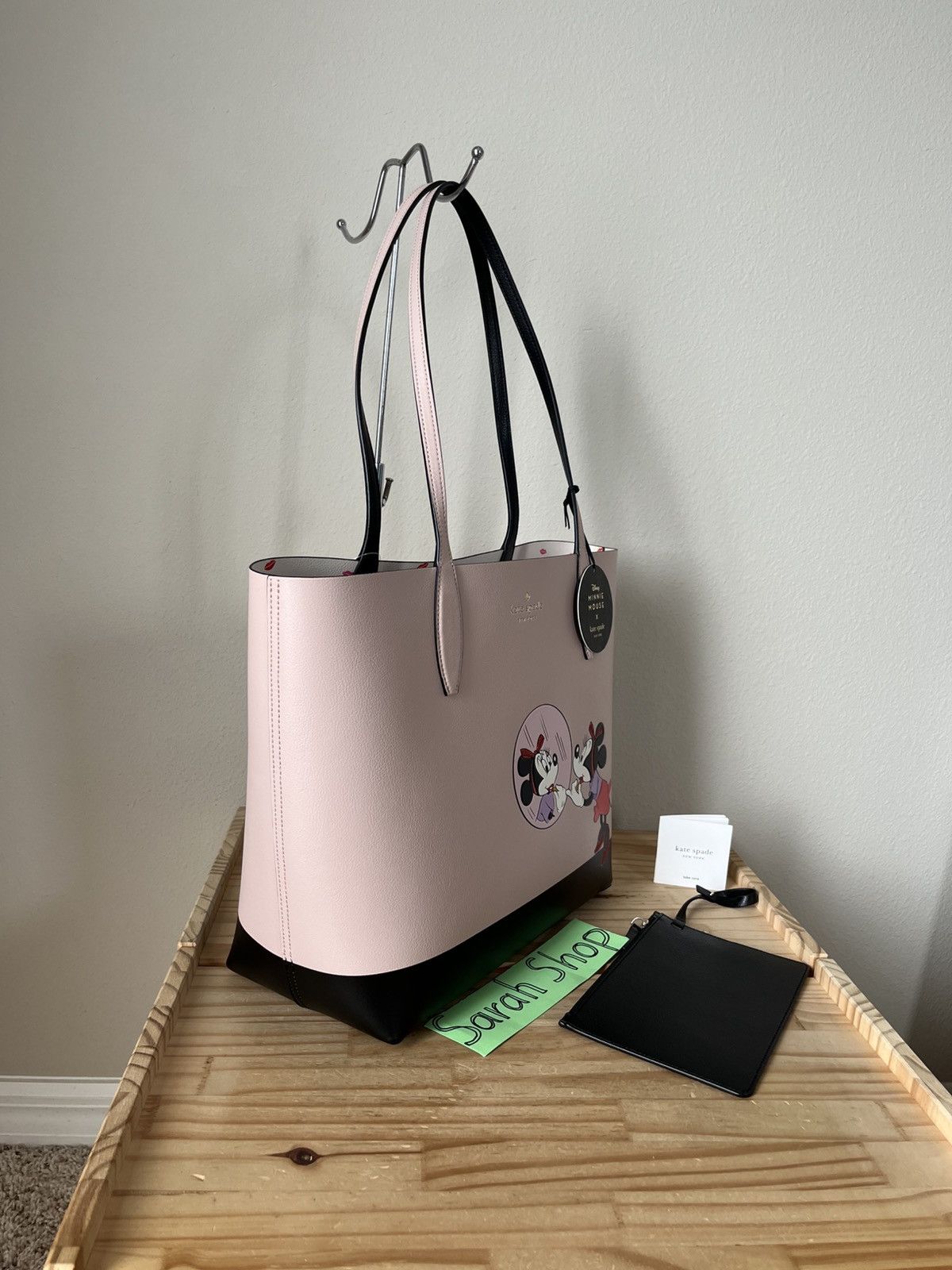 Kate Spade Kate Spade Minnie Mouse Large Reversible Tote Set Size ONE SIZE - 17 Thumbnail