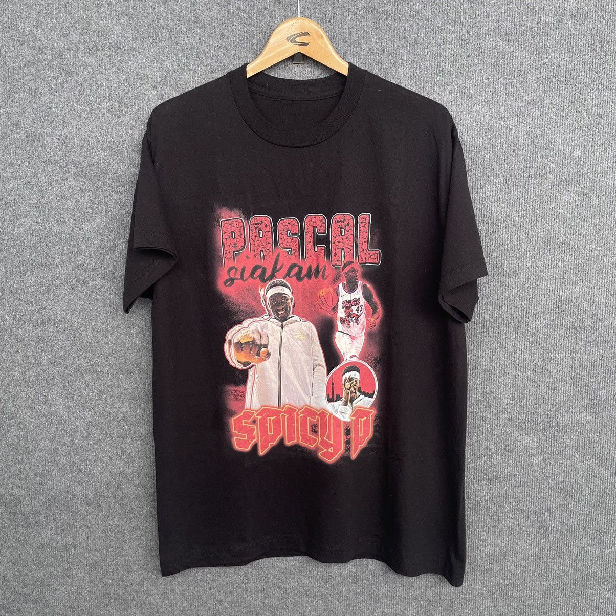 NBA × Rap Tees × Vintage Y2K Pascal Siakam Toronto Raptors NBA Rap T Shirt Size US L / EU 52-54 / 3 - 1 Thumbnail