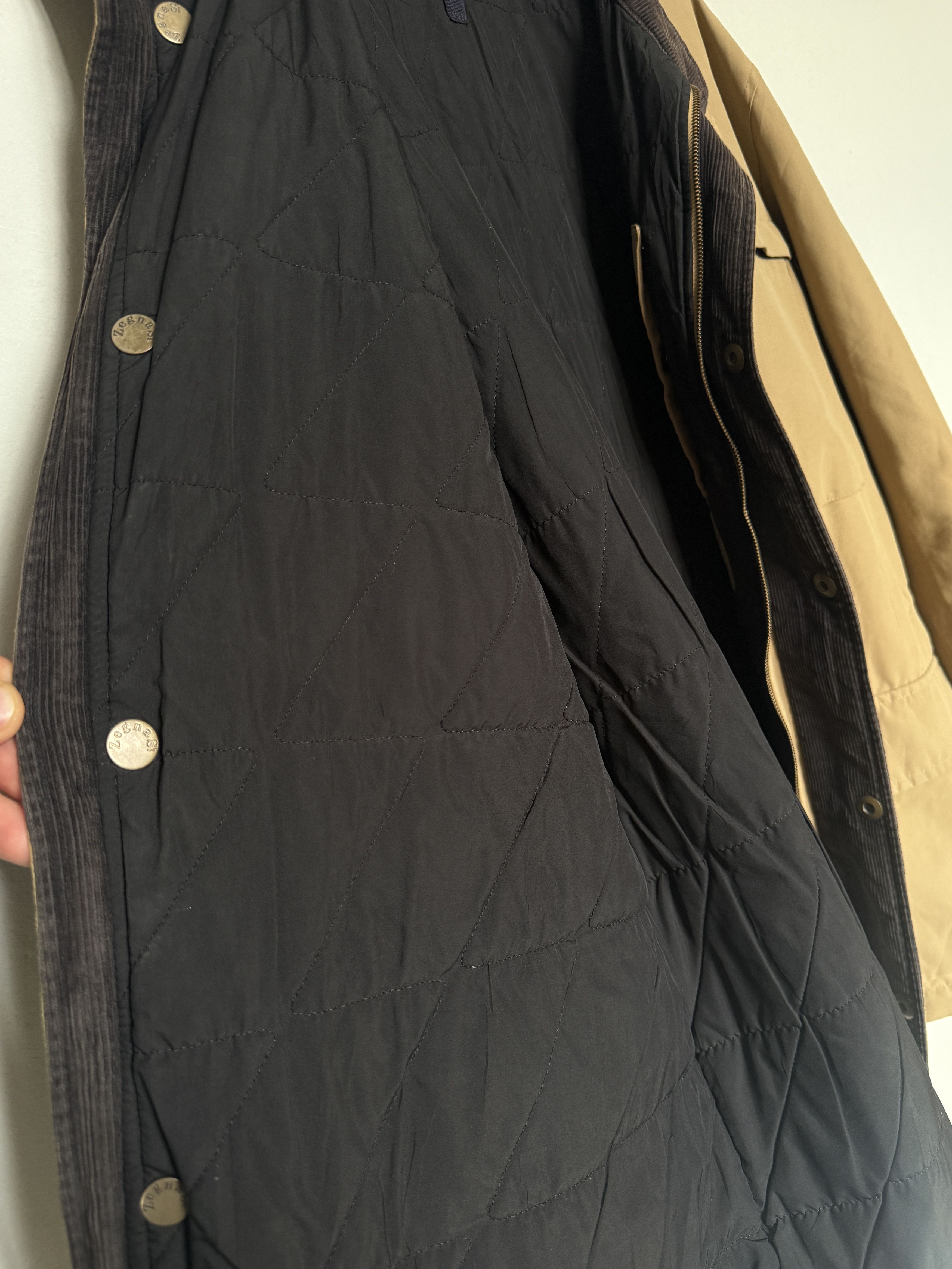 Z Zegna Z Zegna down jacket patch logo beige size L Size US L / EU 52-54 / 3 - 14 Thumbnail