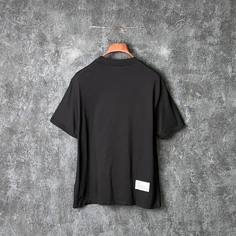 Amiri Amiri Black Skull Letter Printed Cotton T-Shirt Size US L / EU 52-54 / 3 - 2 Thumbnail