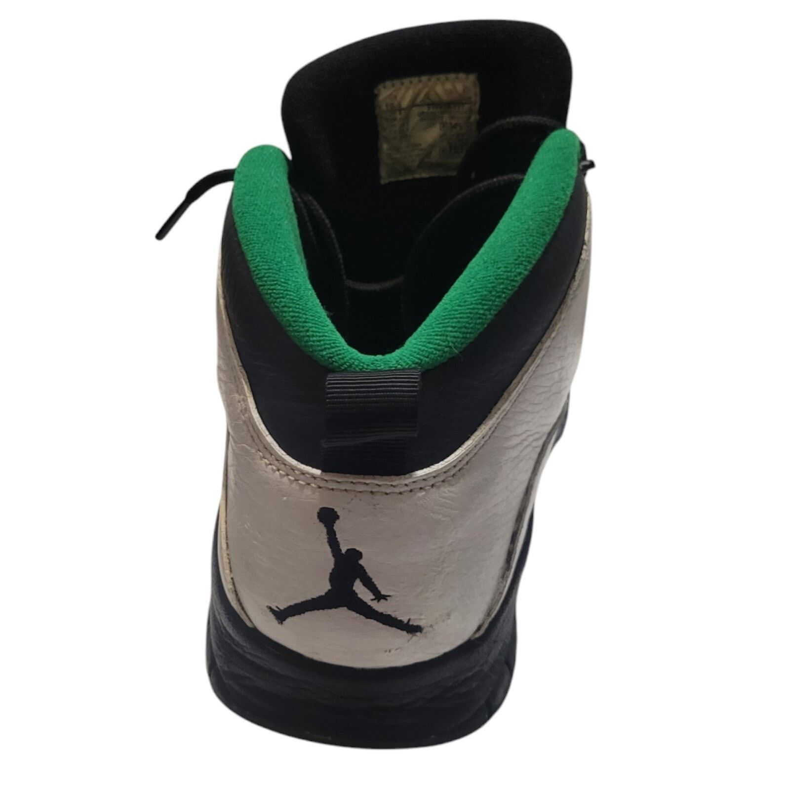 Jordan Brand Air Jordan 10 Green / Seattle Men Sneakers Size 10.5 Size US 10.5 / EU 43-44 - 5 Thumbnail