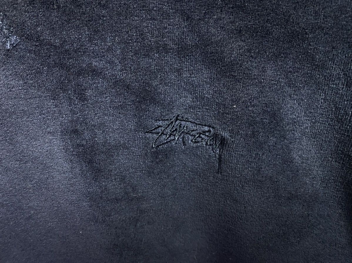 Stussy Stussy velvet sweatshirt spell out Size US S / EU 44-46 / 1 - 3 Thumbnail