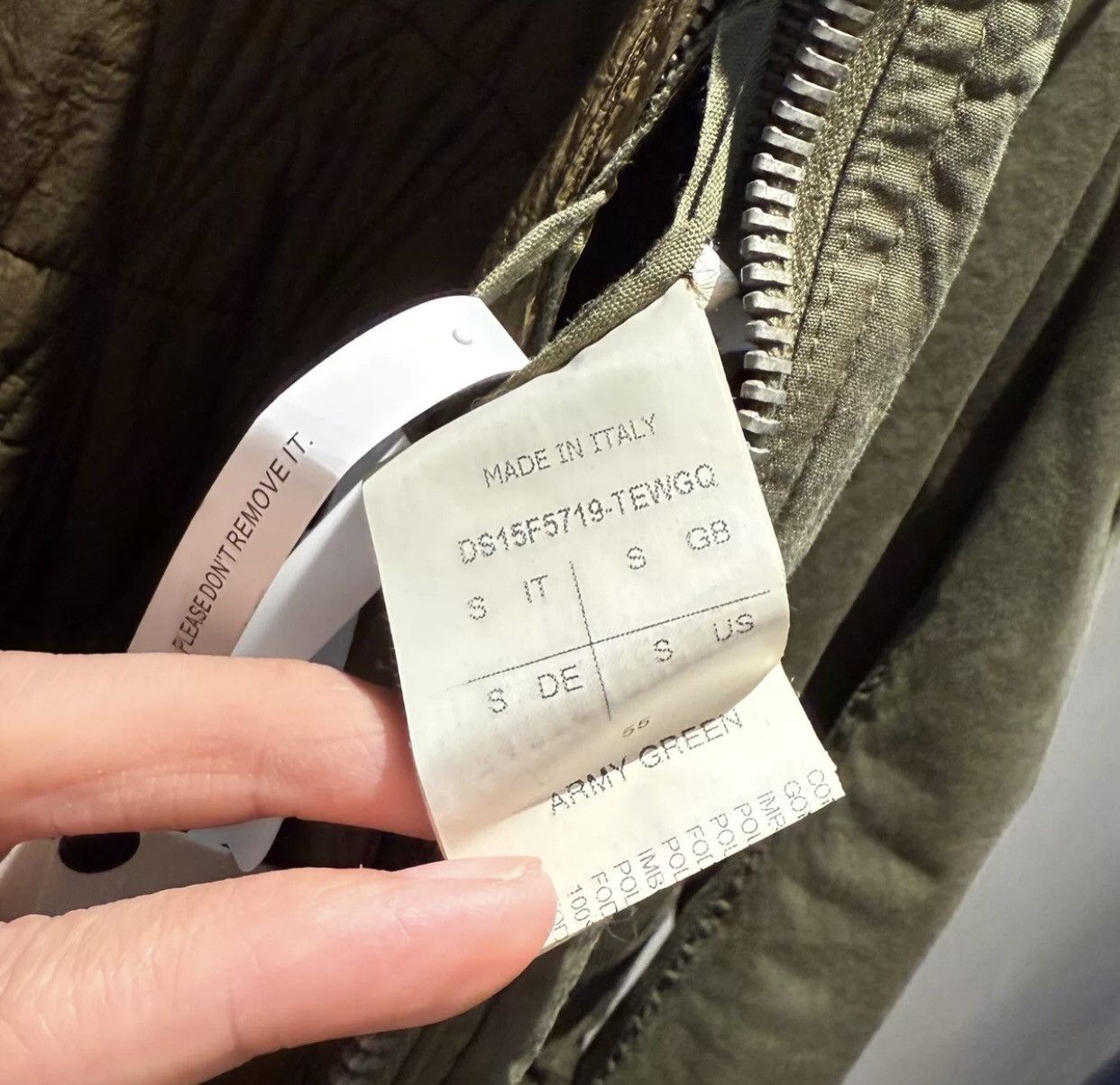 Rick Owens Rick owens drkshdw double line long military MA 1 jacket Size US S / EU 44-46 / 1 - 7 Thumbnail