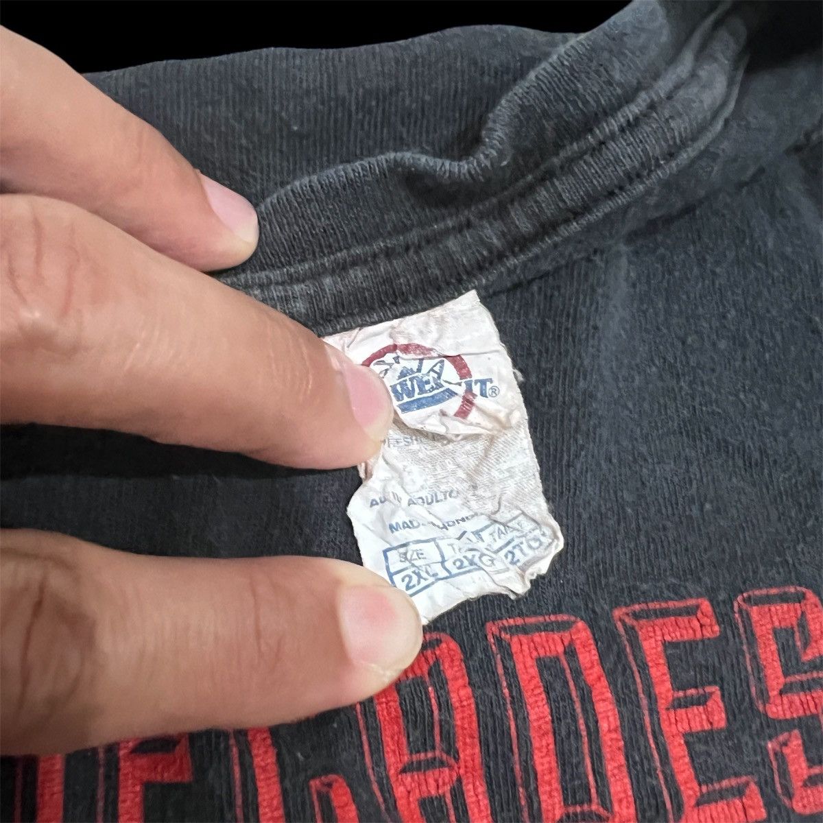 Band Tees × Vintage Vintage Y2K Sammy Hagar 4 Decades Promo Tee 2XL Faded Size US XXL / EU 58 / 5 - 3 Thumbnail