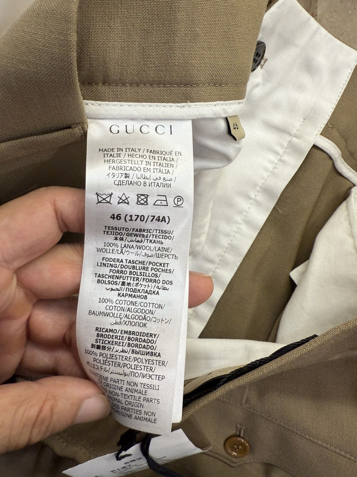 Gucci wide legged pants size46 Size US 30 / EU 46 - 16 Thumbnail