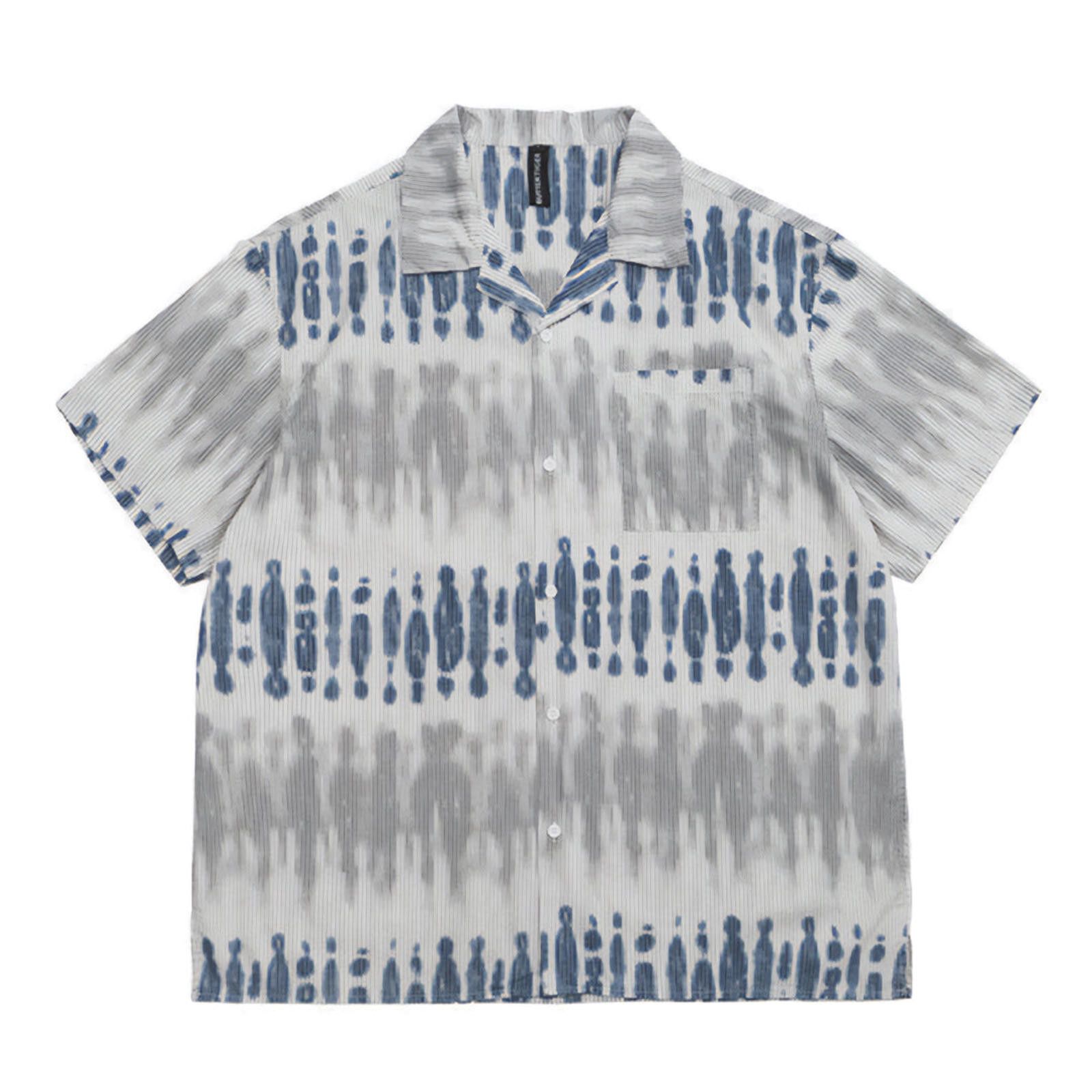 Other Short-Sleeve Tie-Dye Button-Up Shirt Size US L / EU 52-54 / 3 - 1 Thumbnail