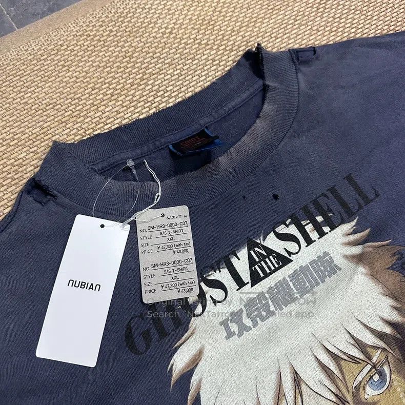 Saint Michael Saint Michael The Attack on the Shell team washed old comi Size US XXL / EU 58 / 5 - 3 Thumbnail