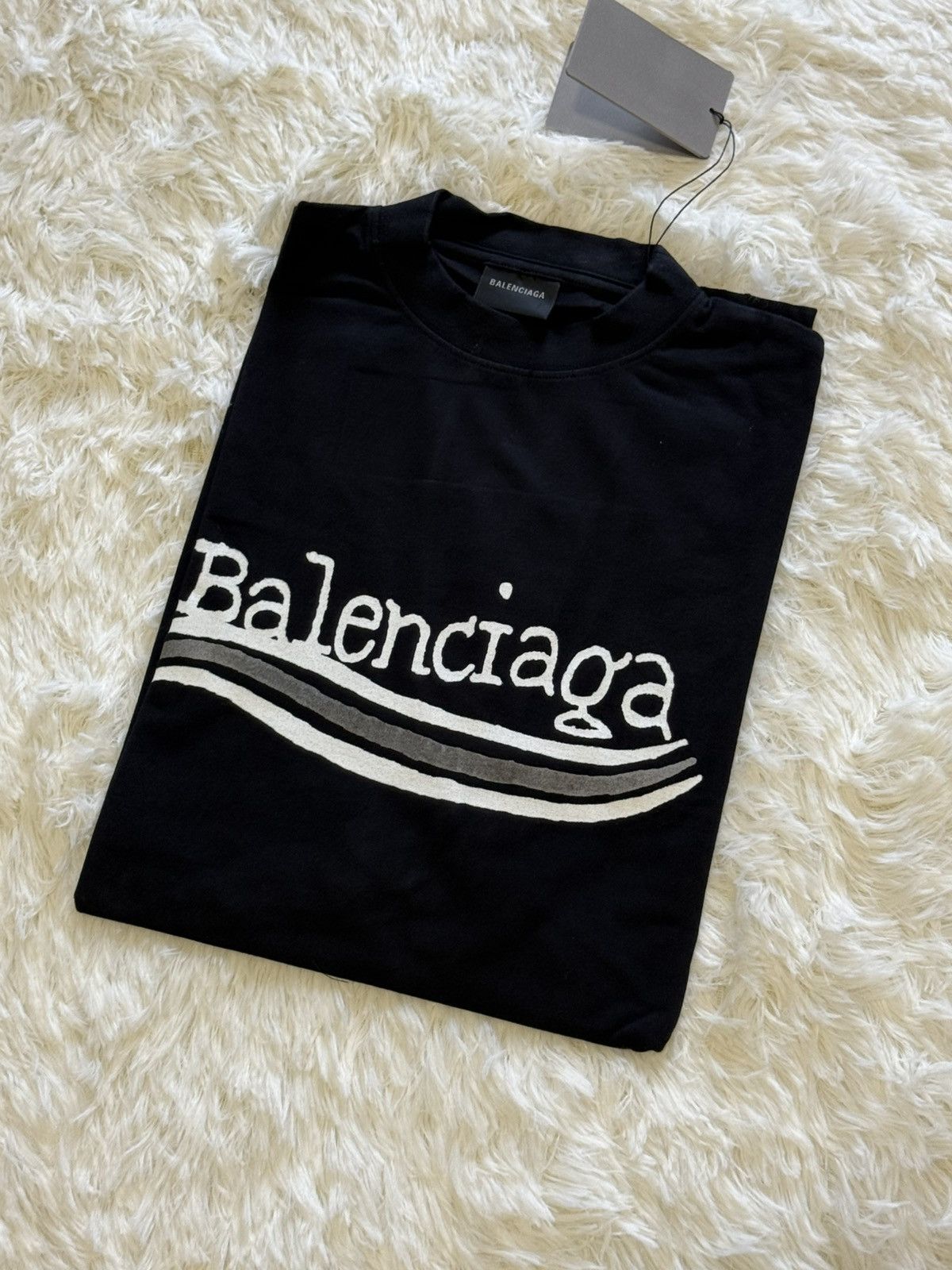 Balenciaga Balenciaga black t shirt Size US XXS / EU 40 - 1 Thumbnail