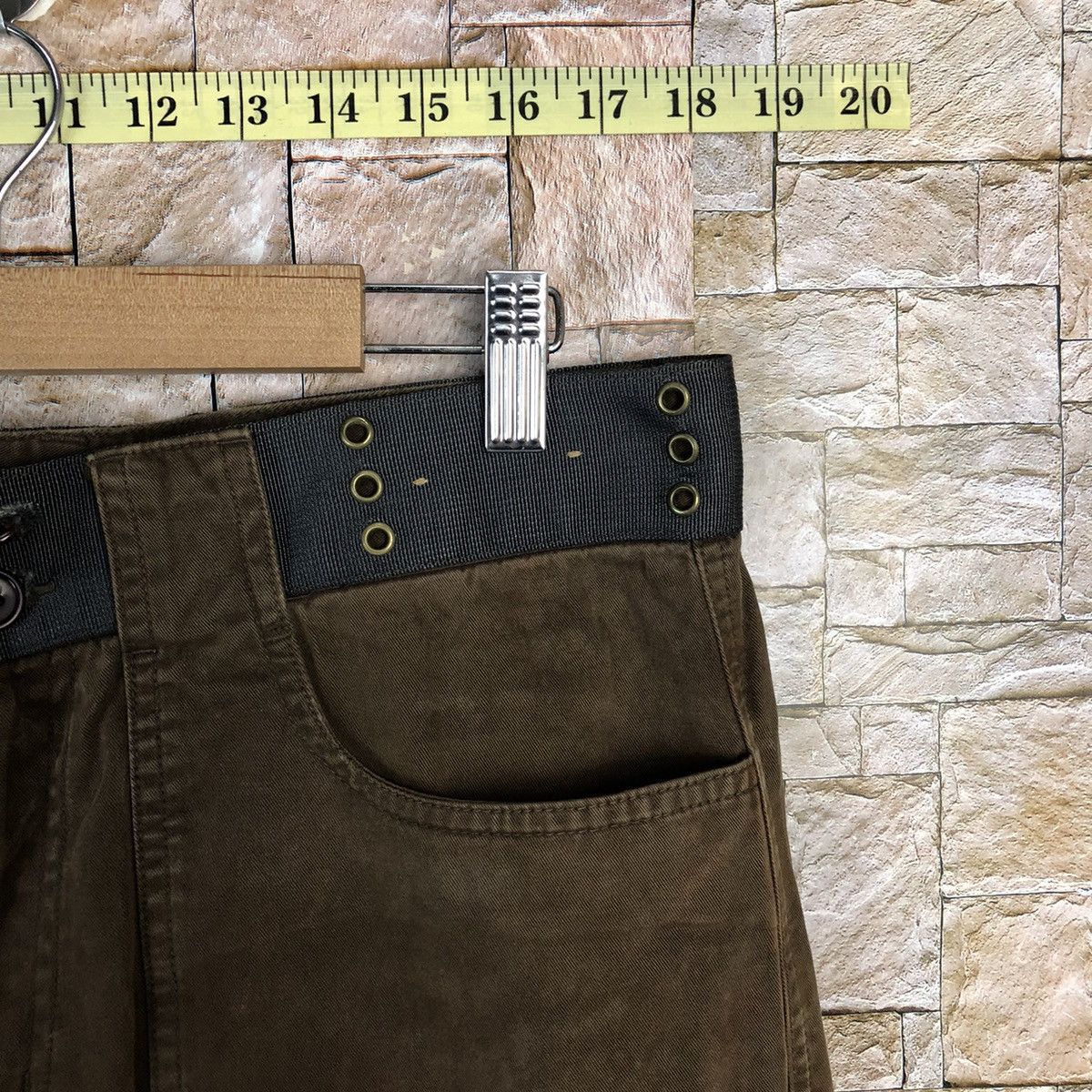 Japanese Brand O.N.G Jeans utility tactical Cargo Multipocket Pants #A355 Size US 31 - 8 Thumbnail