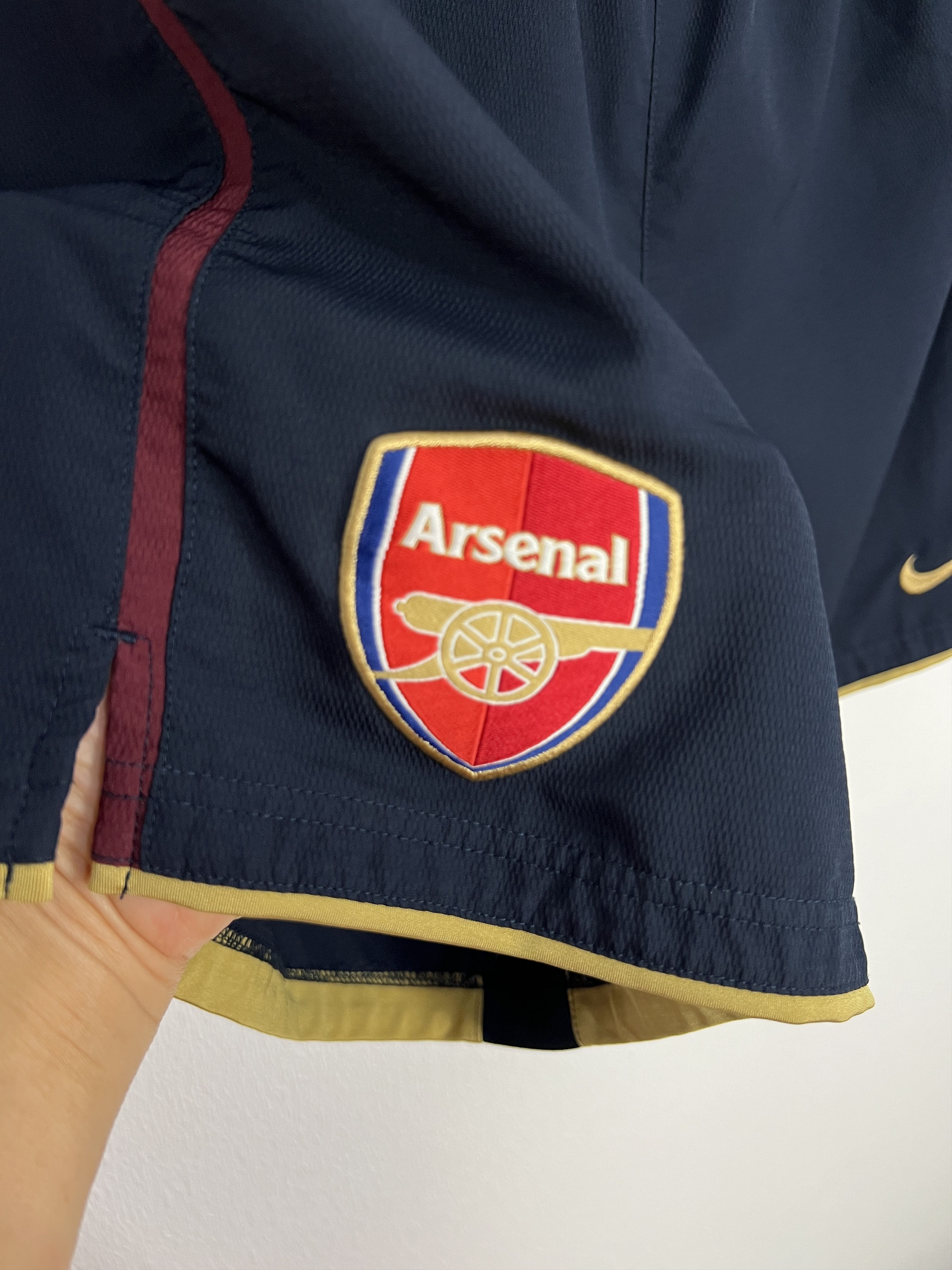 Nike Vintage Arsenal Football Shorts Soccer Gunners Athletic Rare Size US 32 / EU 48 - 4 Thumbnail