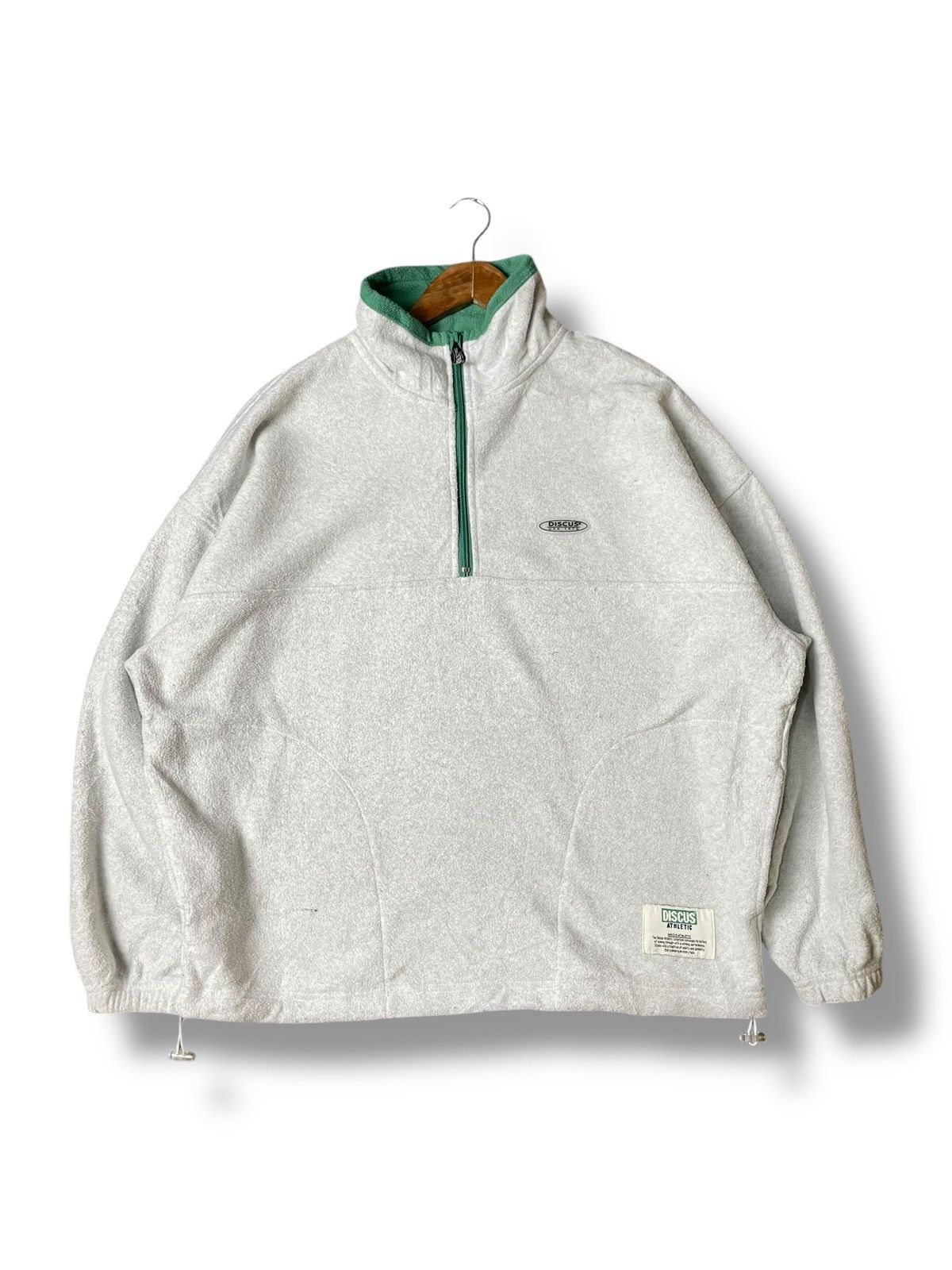 Japanese Brand × Vintage Discus Athletic Brand Fleece Pullover Shirt (105) Size US L / EU 52-54 / 3 - 1 Thumbnail