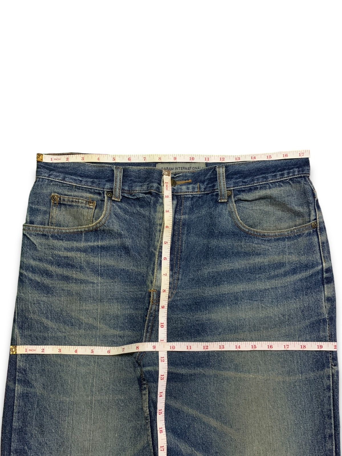 Japanese Brand Vintage Japanese Brand Mud Wash Distressed Baggy Jeans Size US 35 - 11 Thumbnail